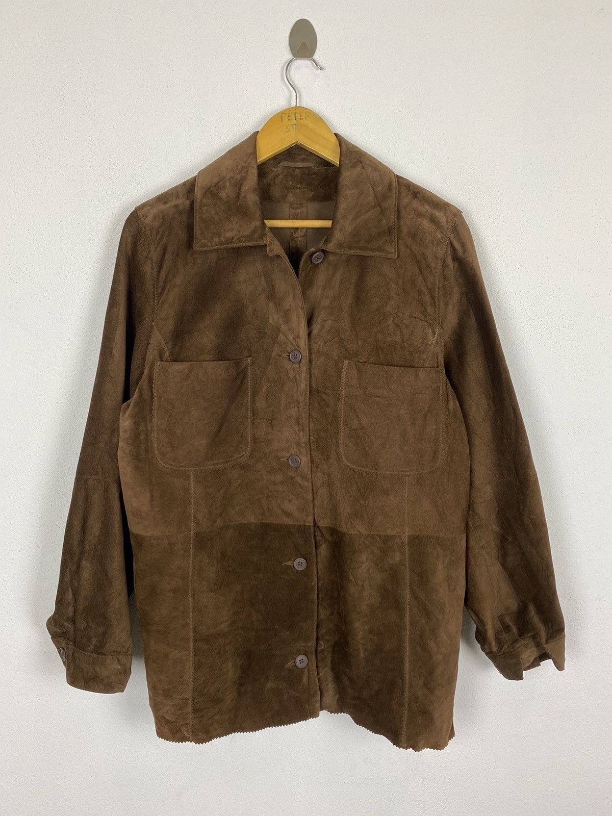 Designer × Leather MARINA SPORT LEATHER JACKET Size US L / EU 52-54 / 3 - 2 Thumbnail