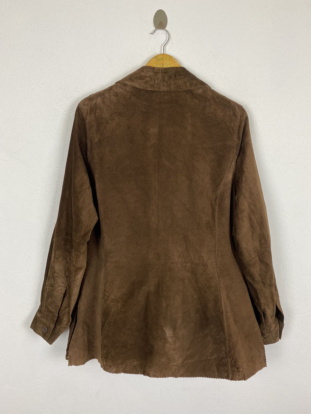 Designer × Leather MARINA SPORT LEATHER JACKET Size US L / EU 52-54 / 3 - 3 Thumbnail