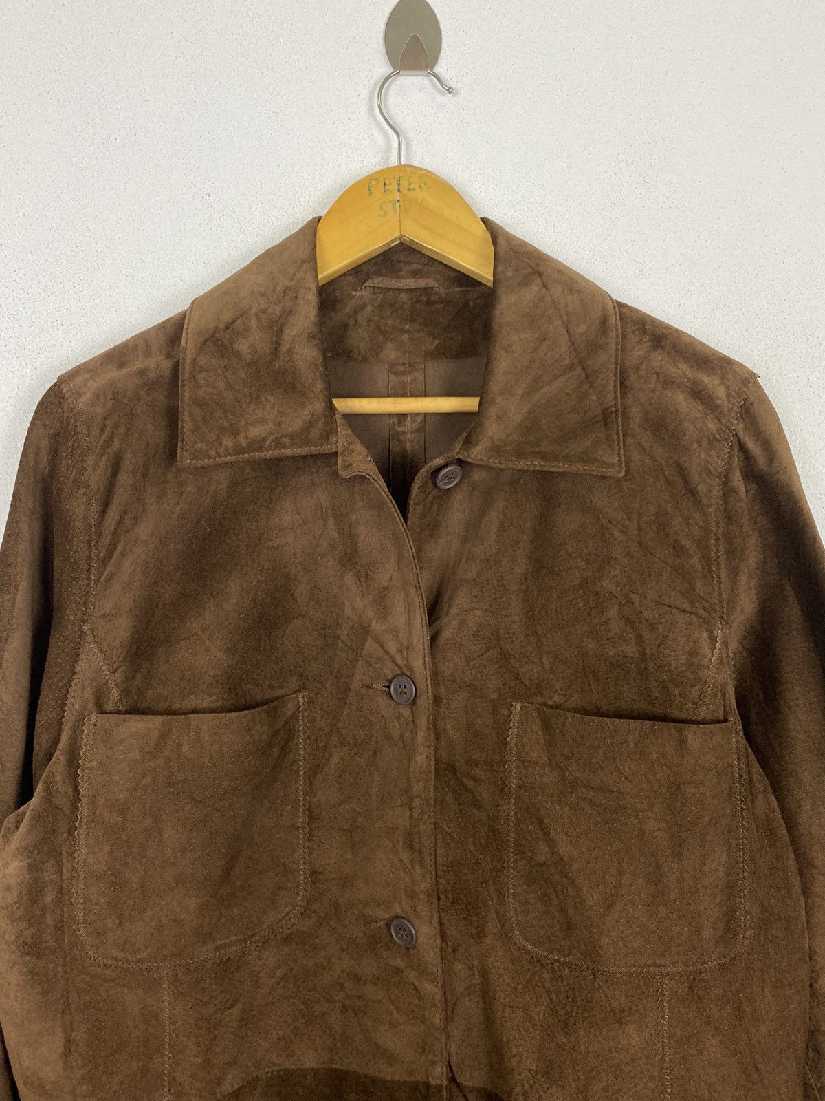 Designer × Leather MARINA SPORT LEATHER JACKET Size US L / EU 52-54 / 3 - 4 Thumbnail