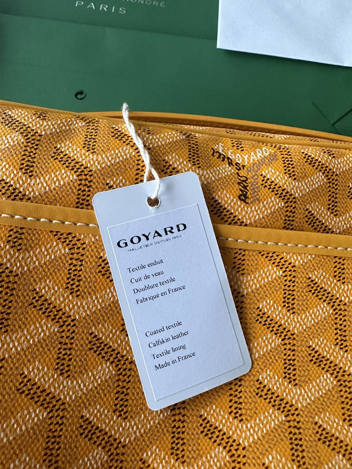 Goyard Brand New Limited Super Rare Cap Vert Goyard Camera Bag Size ONE SIZE - 13 Thumbnail