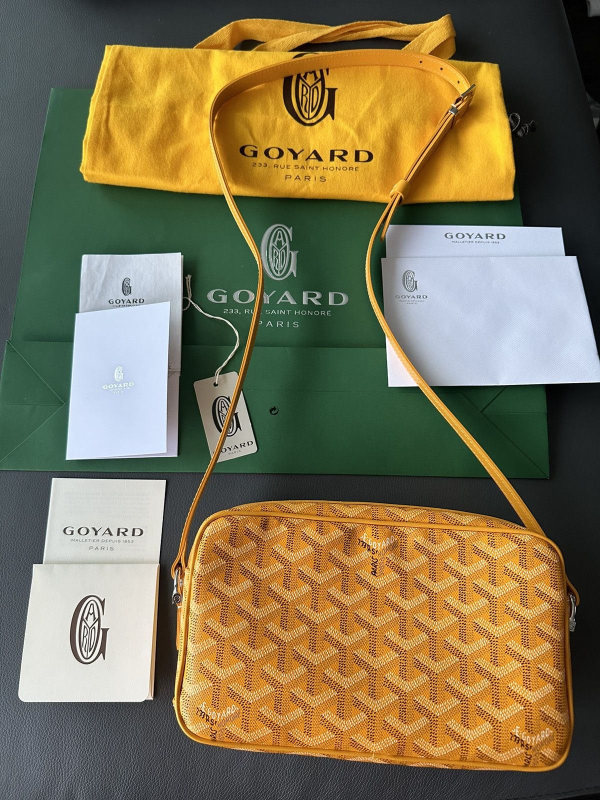 Goyard Brand New Limited Super Rare Cap Vert Goyard Camera Bag Size ONE SIZE - 4 Thumbnail