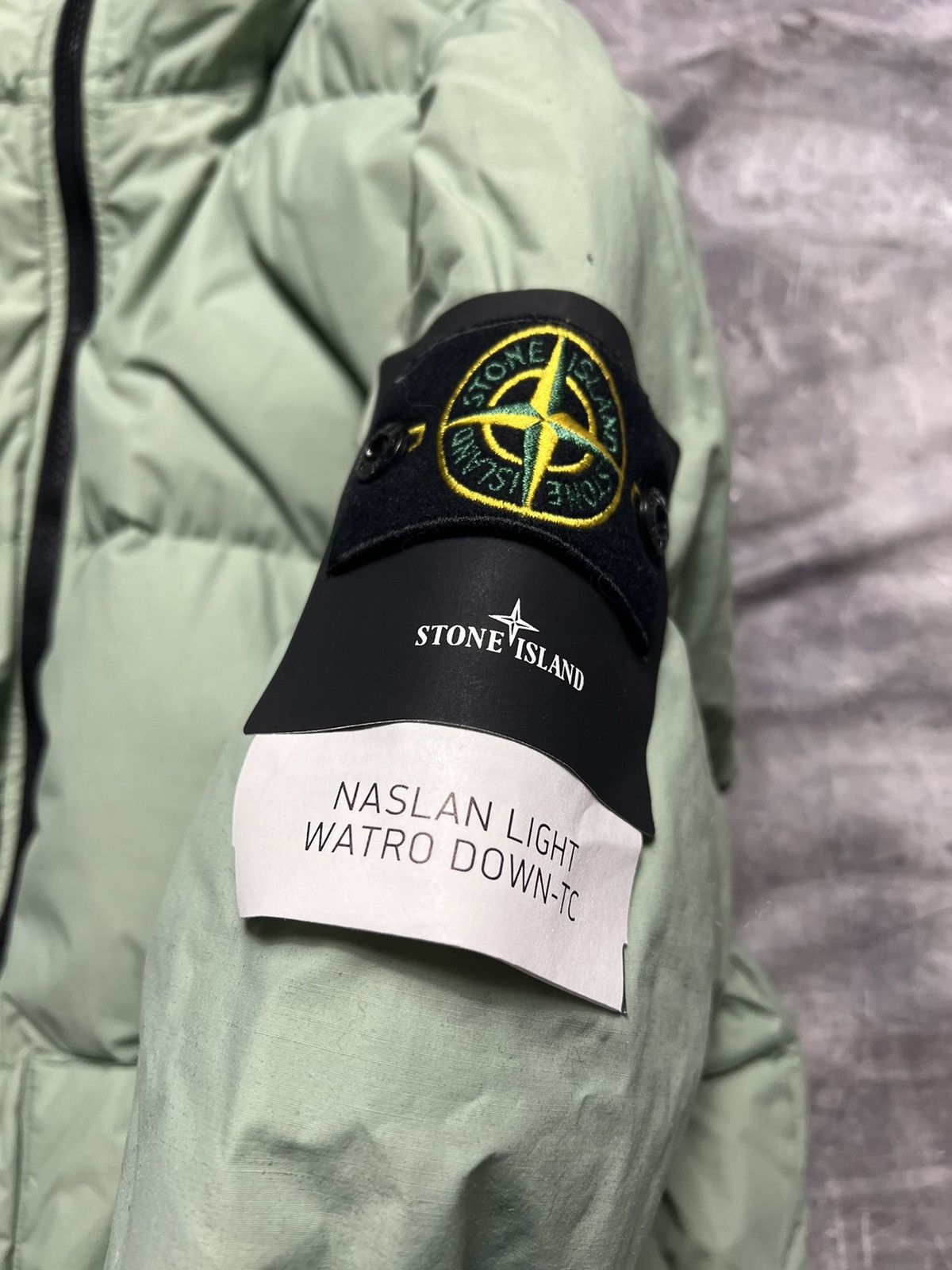 Stone Island Stone Island 44132 Naslan Light Watro Down Jacket Size US XXL / EU 58 / 5 - 3 Thumbnail
