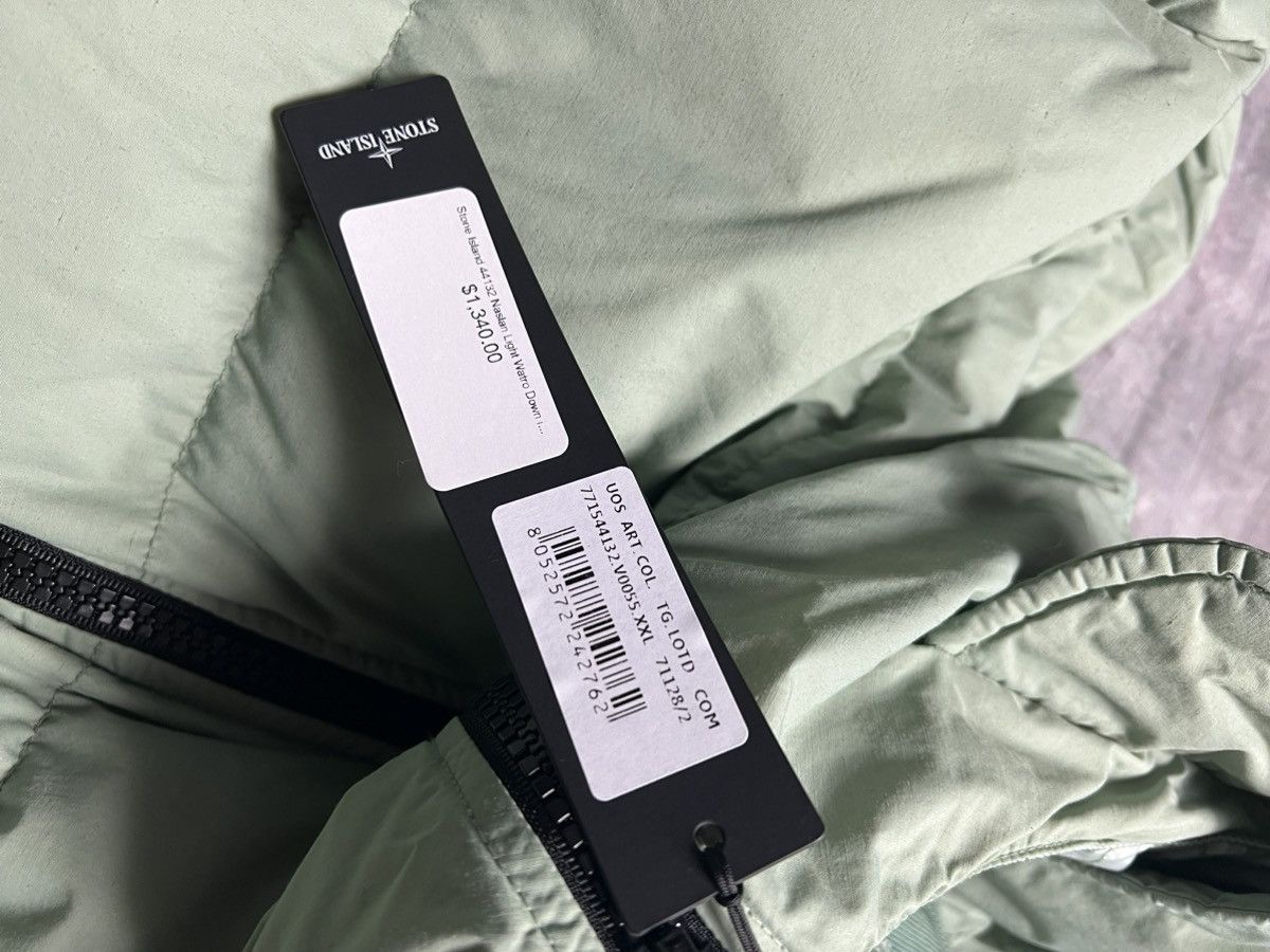 Stone Island Stone Island 44132 Naslan Light Watro Down Jacket Size US XXL / EU 58 / 5 - 5 Thumbnail