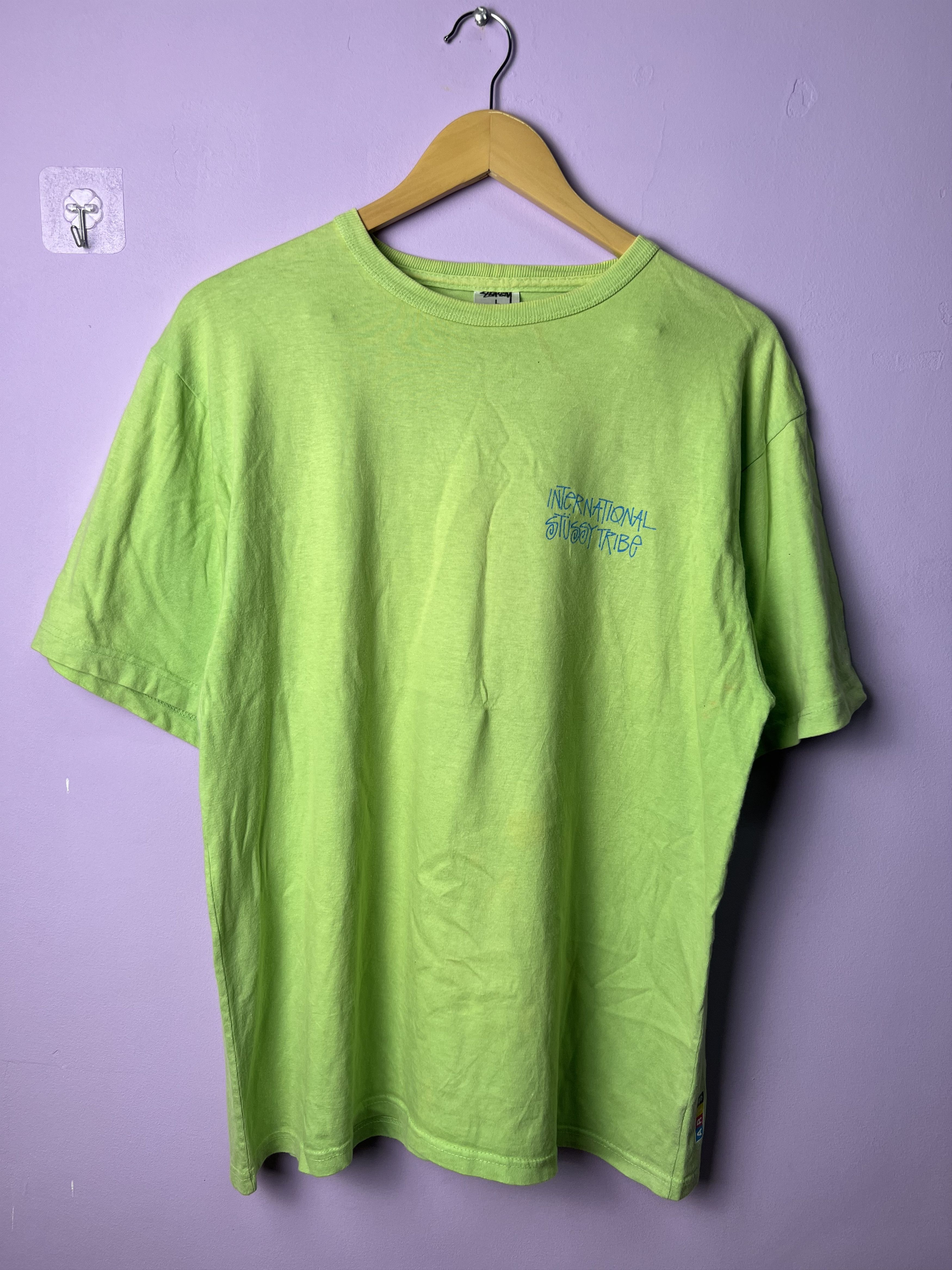Stussy 🔥Rare Vintage Stussy Revolution Peace Tees Size US M / EU 48-50 / 2 - 2 Thumbnail