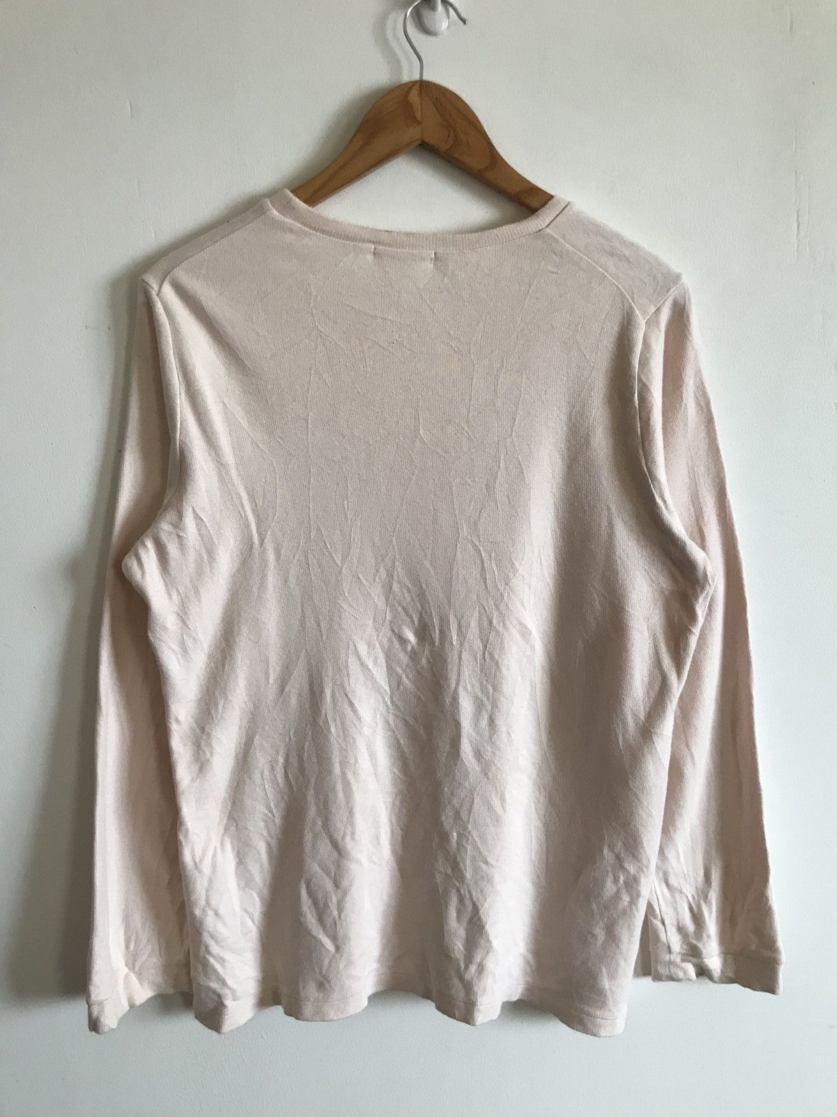 Yohji Yamamoto Yohji Yamamoto Y’s For Living Light Pink Sweatshirt Size US M / EU 48-50 / 2 - 2 Thumbnail