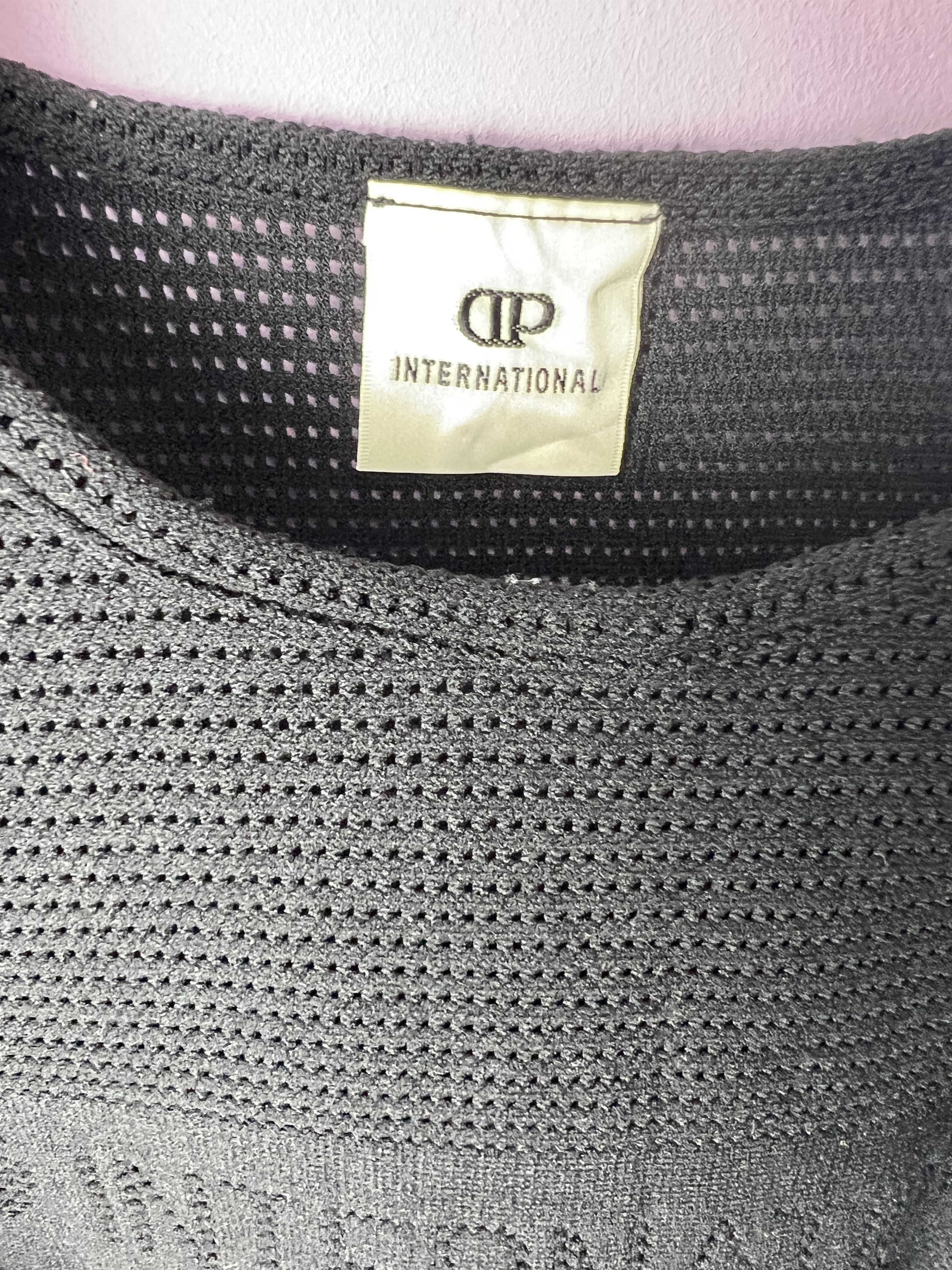 Japanese Brand 🔥Vintage Rare Black DP International Net Tees Size US M / EU 48-50 / 2 - 12 Thumbnail