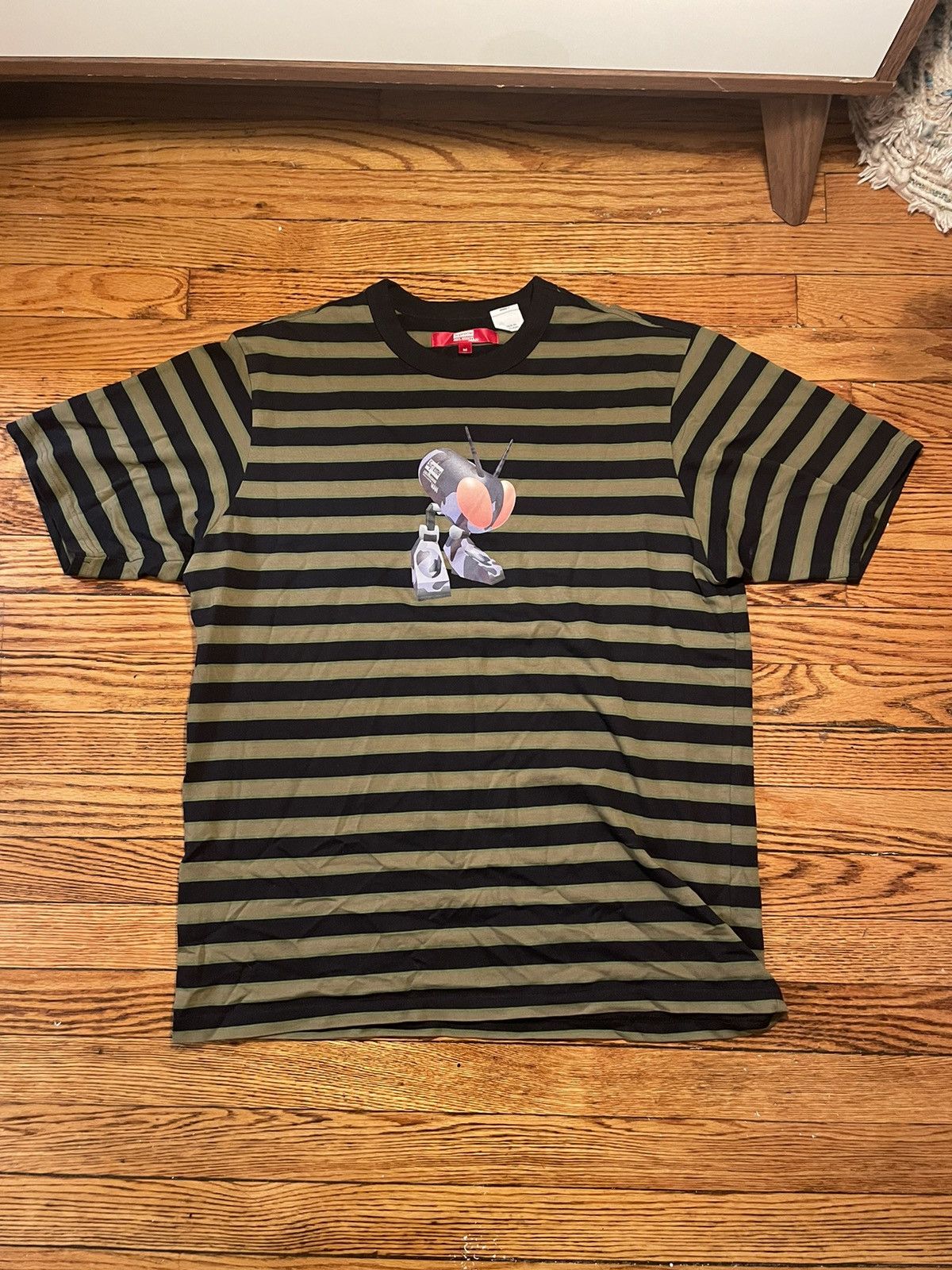 Supreme Junya Watanabe CDG MAN Stripe S/S Top Black