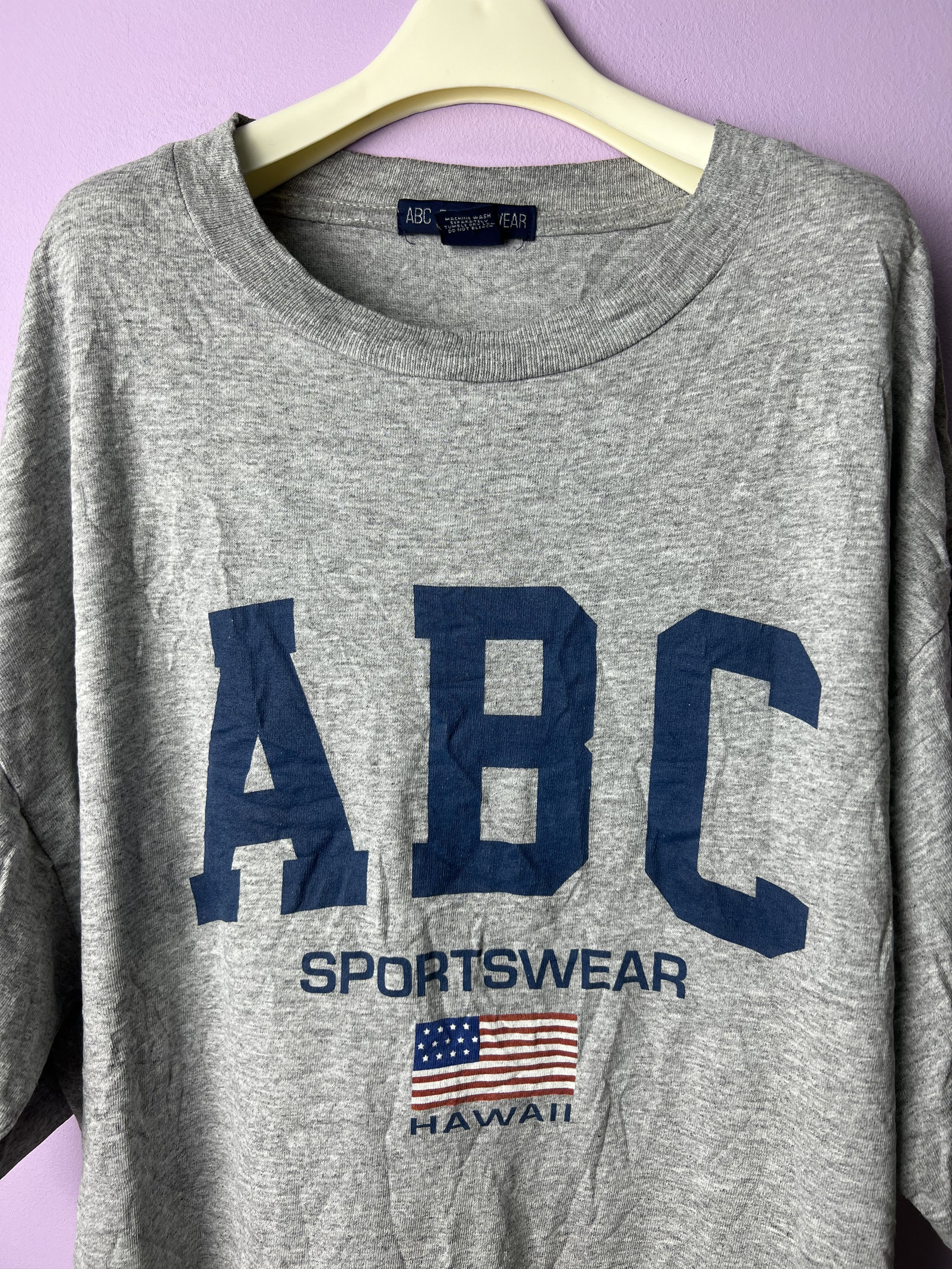 Vintage 🔥Vintage Single Stitch ABC Sportswear Hawaii Tees Size US M / EU 48-50 / 2 - 7 Thumbnail