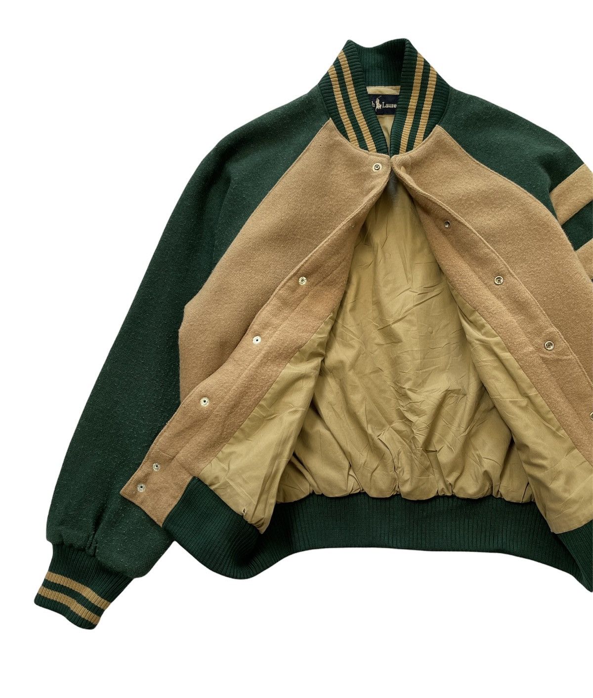 Polo Ralph Lauren VINTAGE POLO RL WOOL VARSITY JACKET Size US L / EU 52-54 / 3 - 5 Thumbnail