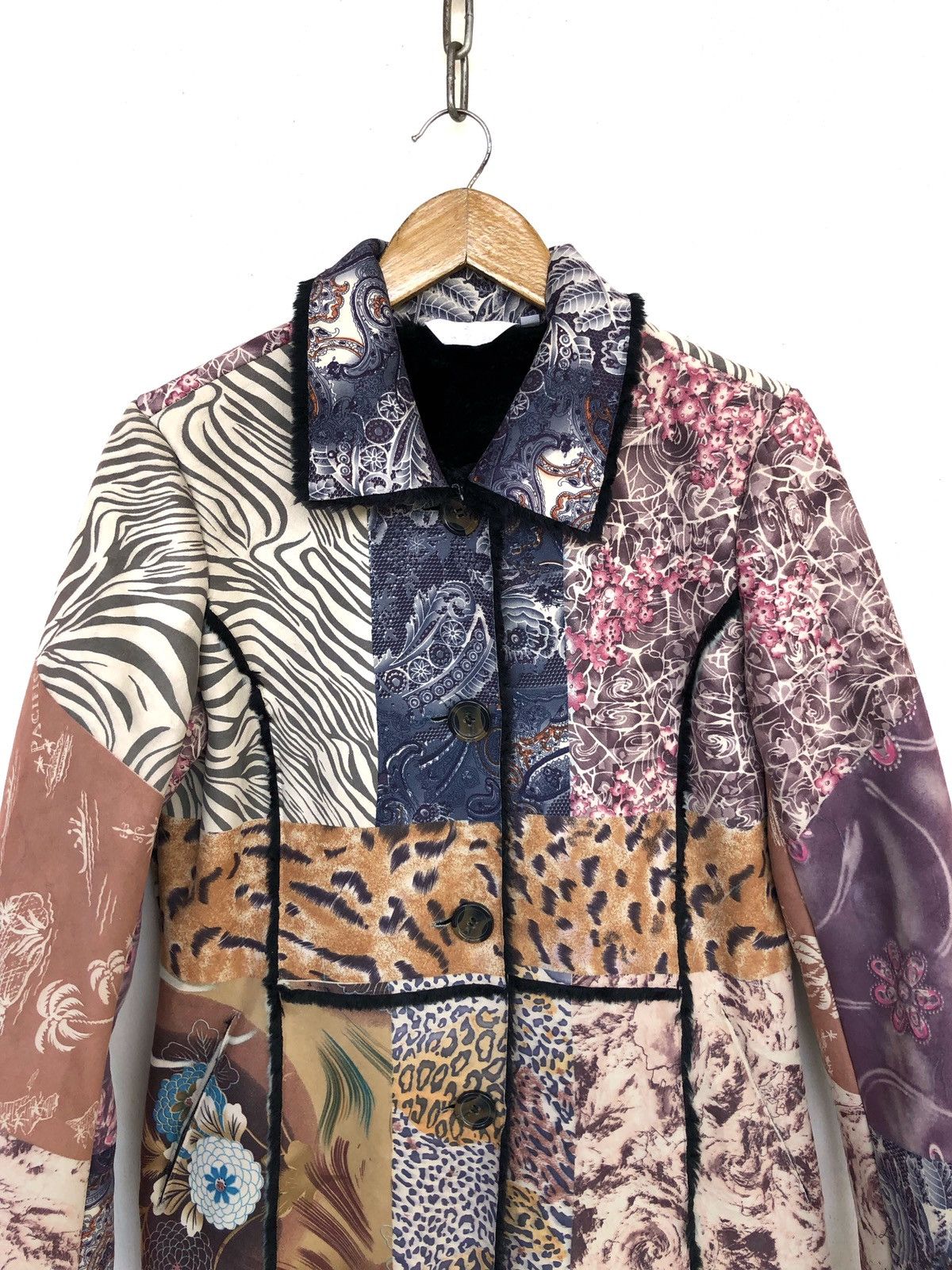 GOSTAR DE FUGA 🇯🇵 Beauty Patchwork Button Jacket Kapital Visvim Size US S / EU 44-46 / 1 - 4 Thumbnail