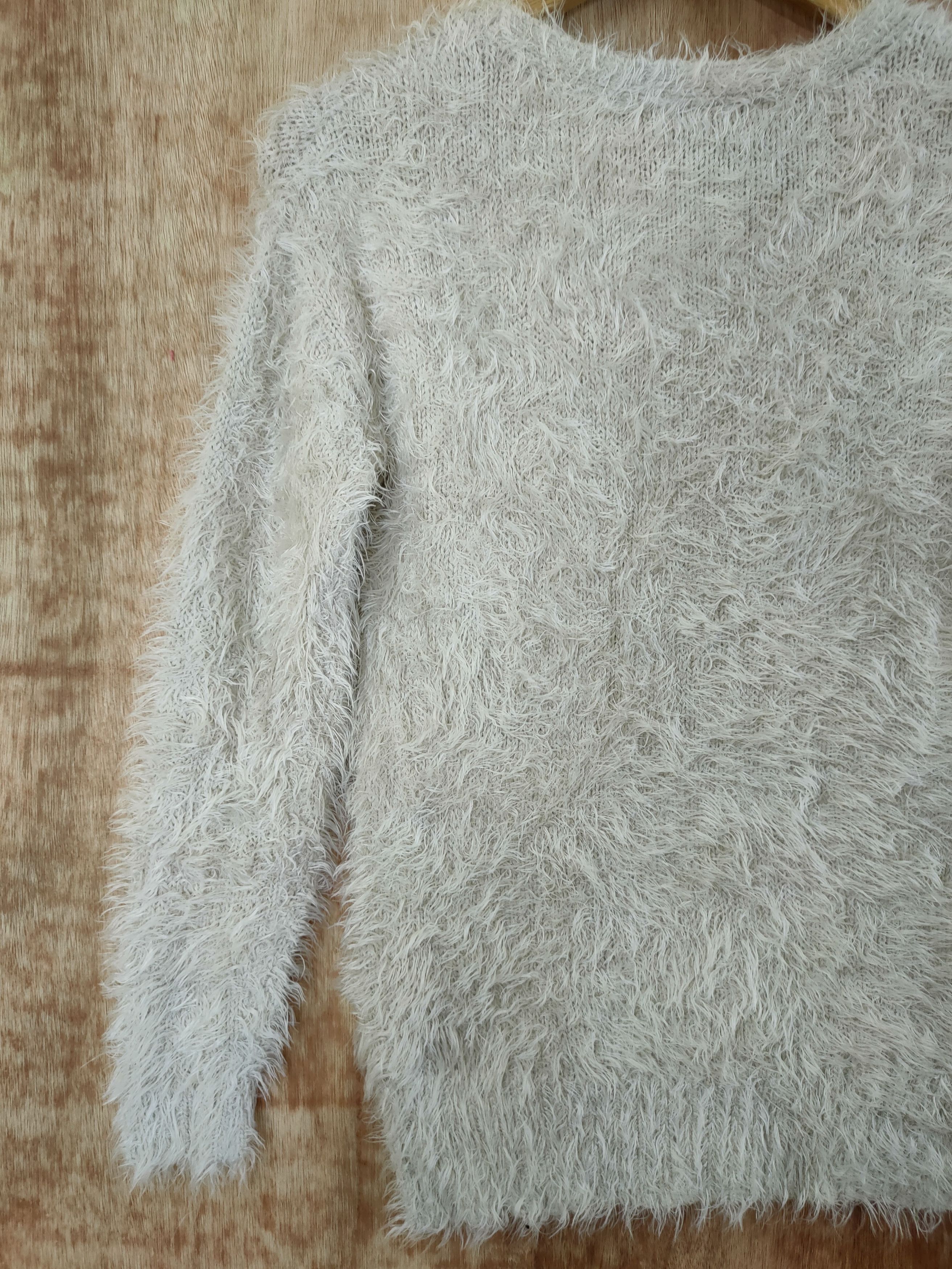 Homespun Knitwear × Japanese Brand Bayflow soft fur mohair knitwear japan shag shaggy #46-464 Size M / US 6-8 / IT 42-44 - 8 Thumbnail