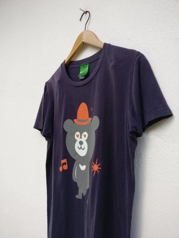 Beams Plus × Vintage Vintage Beams Plus Japan Bear Short Sleeve Tshirt Size US M / EU 48-50 / 2 - 2 Thumbnail