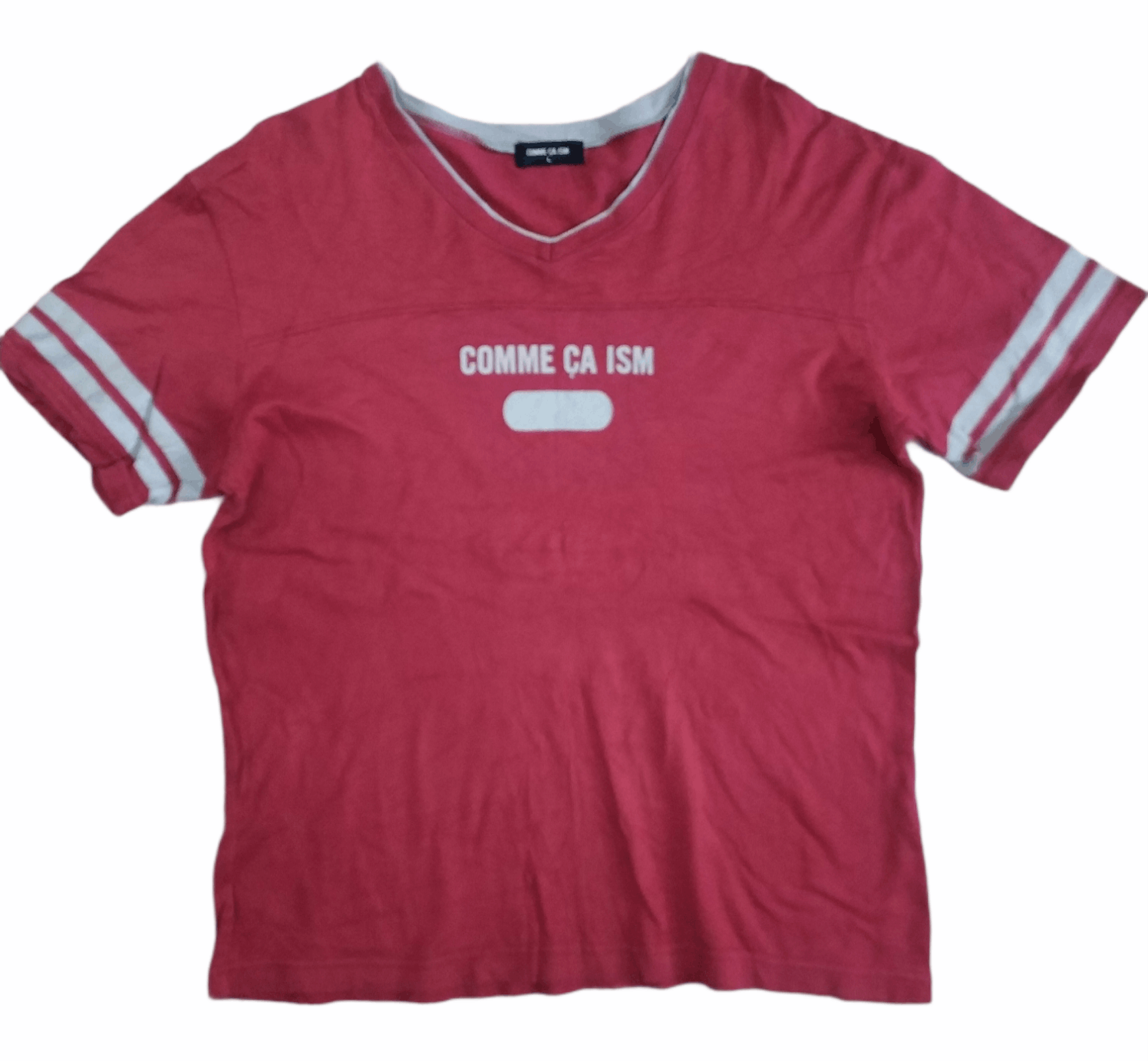 Comme Ca Ism 🔥Red Comme Ca Ism🔥 V Neck Tees Size US M / EU 48-50 / 2 - 1 Thumbnail