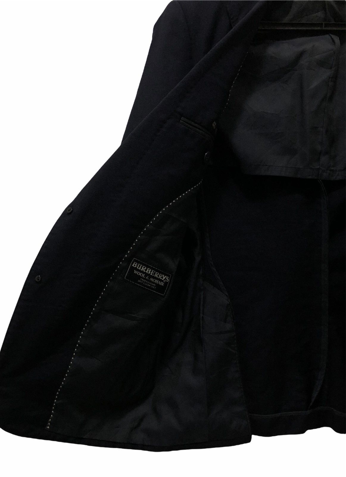 Burberry BURBERRYS WOOL & MOHAIR BLAZER COAT Size US M / EU 48-50 / 2 - 10 Thumbnail