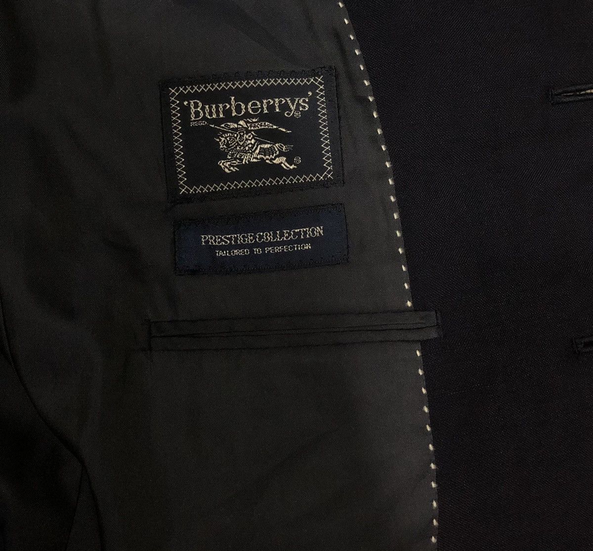 Burberry BURBERRYS WOOL & MOHAIR BLAZER COAT Size US M / EU 48-50 / 2 - 16 Thumbnail
