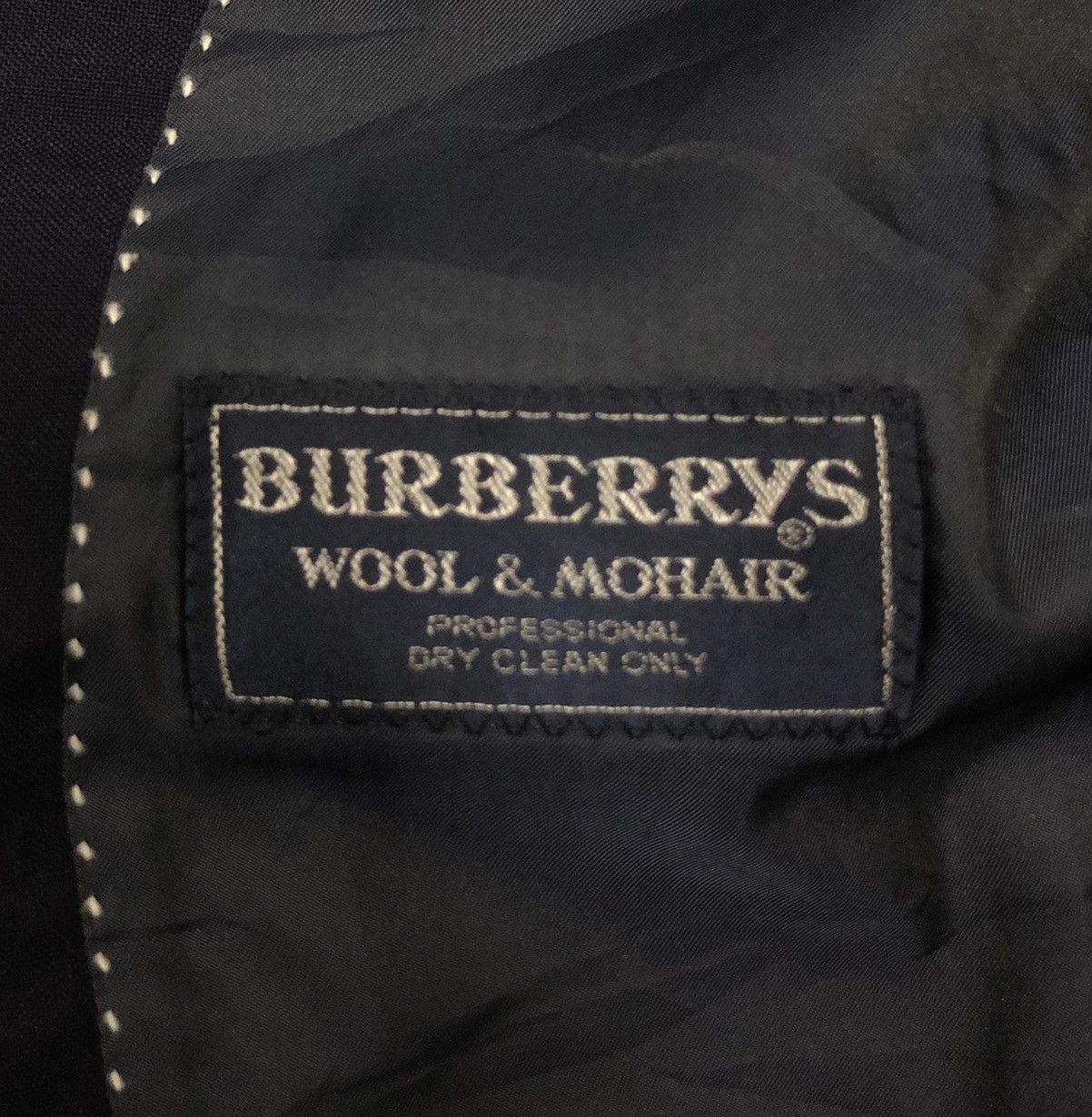 Burberry BURBERRYS WOOL & MOHAIR BLAZER COAT Size US M / EU 48-50 / 2 - 17 Thumbnail