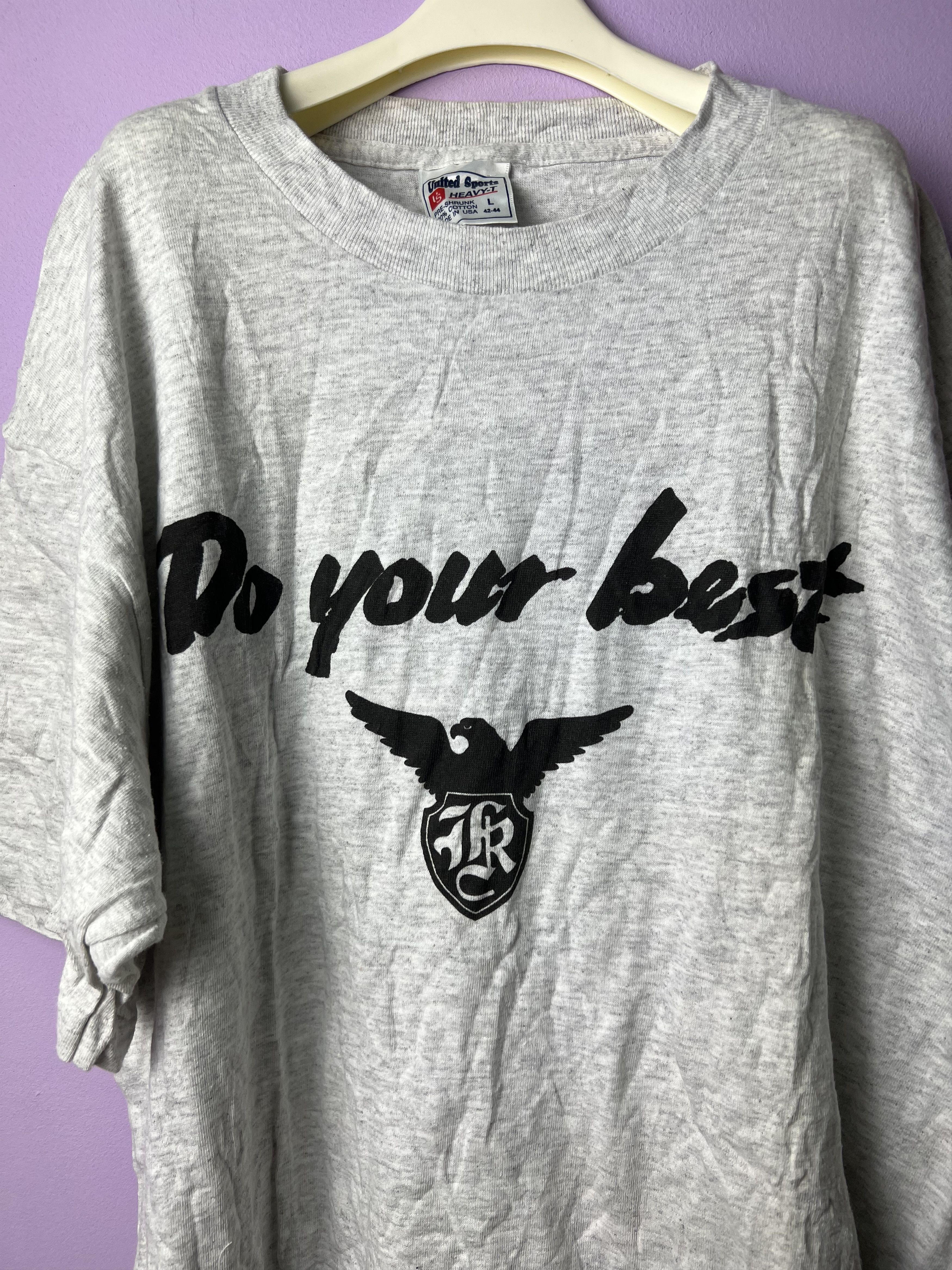 American Apparel 🔥Vintage United Sports Do Your Best Tees Size US M / EU 48-50 / 2 - 10 Thumbnail