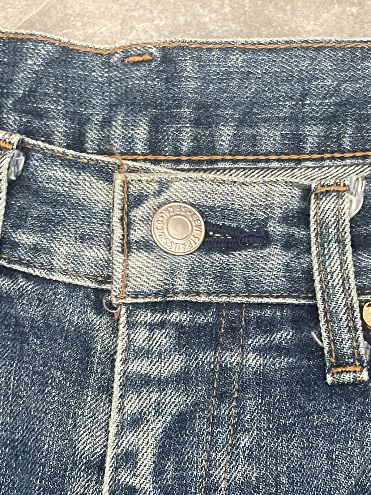 Levi's Vintage LEVIS Big E 502XX Denim Jorts Size US 32 / EU 48 - 4 Thumbnail