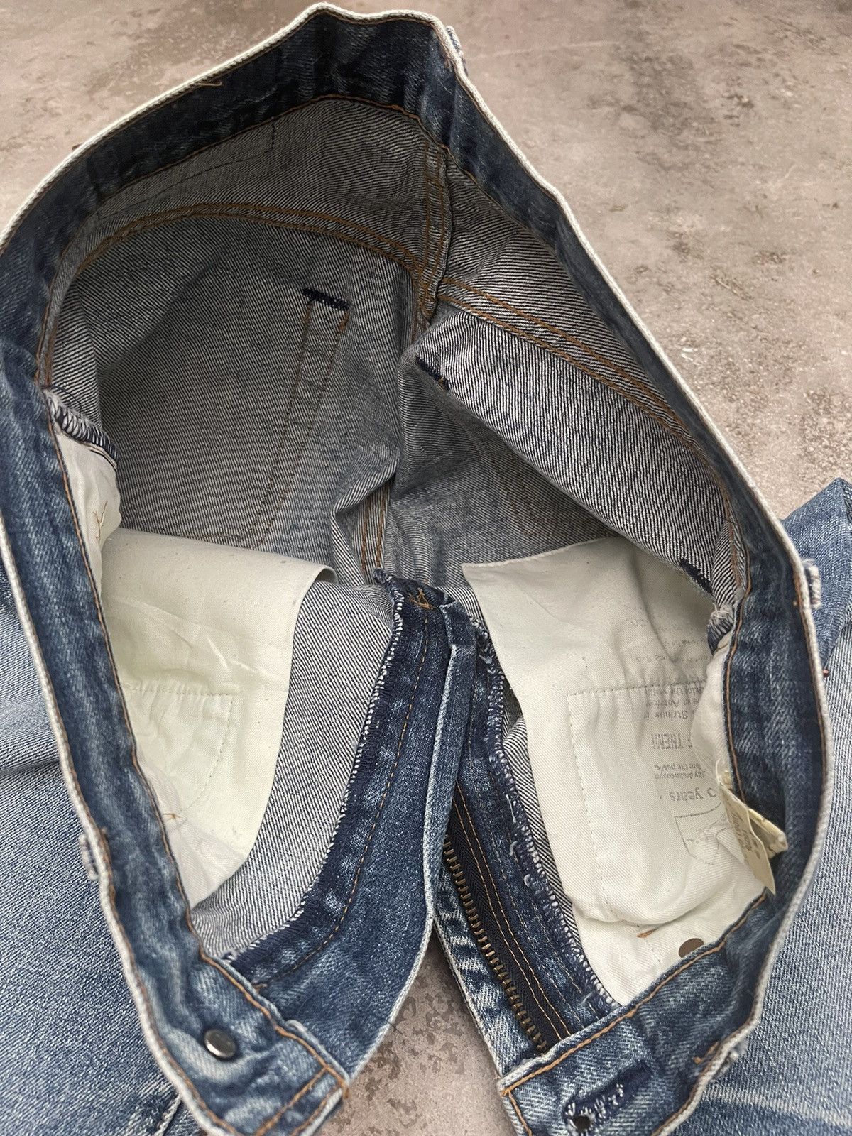 Levi's Vintage LEVIS Big E 502XX Denim Jorts Size US 32 / EU 48 - 9 Thumbnail