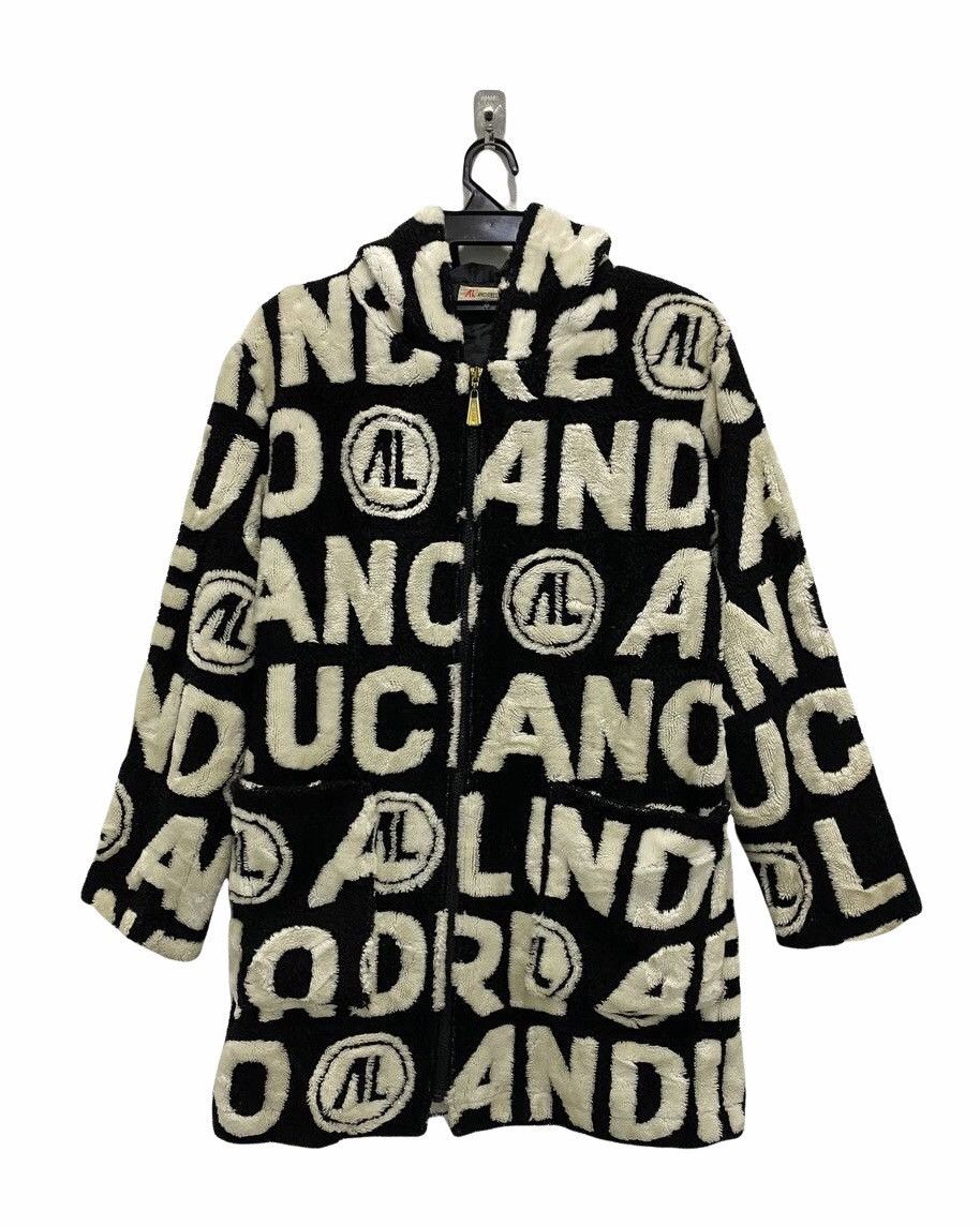 Vintage Andre Luciano vesta quest' abito monogram Fullprint Jacket Size US M / EU 48-50 / 2 - 1 Thumbnail