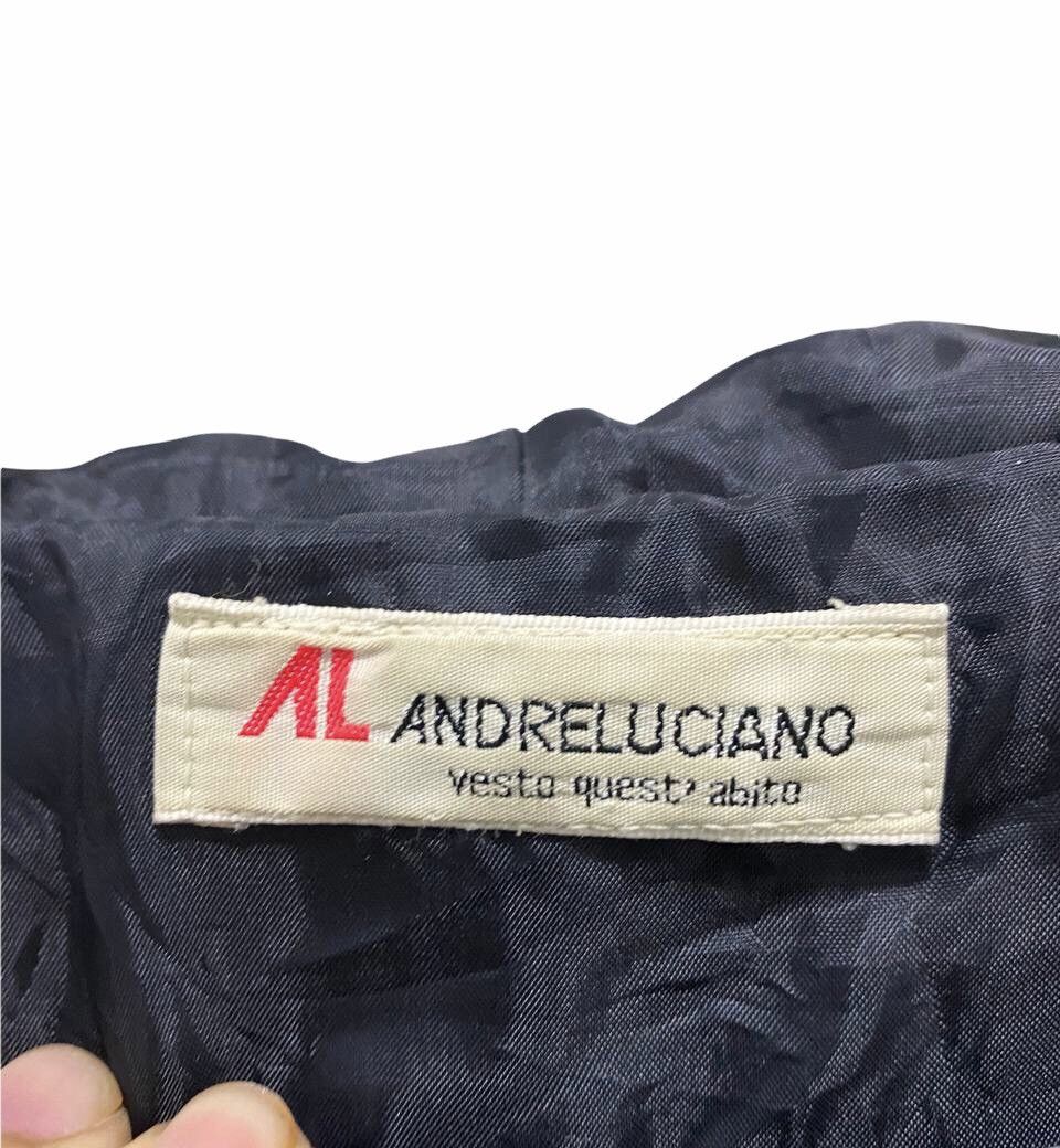 Vintage Andre Luciano vesta quest' abito monogram Fullprint Jacket Size US M / EU 48-50 / 2 - 10 Thumbnail