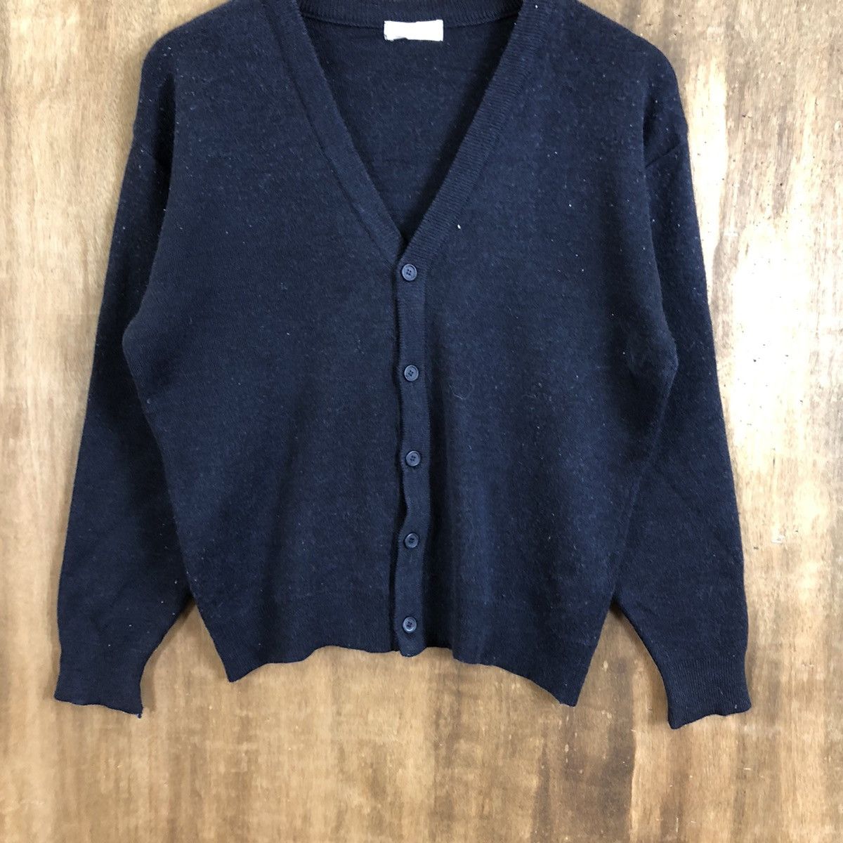 Aran Isles Knitwear Yorklet Dark Blue Cardigan Knitwear #120 Size US M / EU 48-50 / 2 - 3 Thumbnail