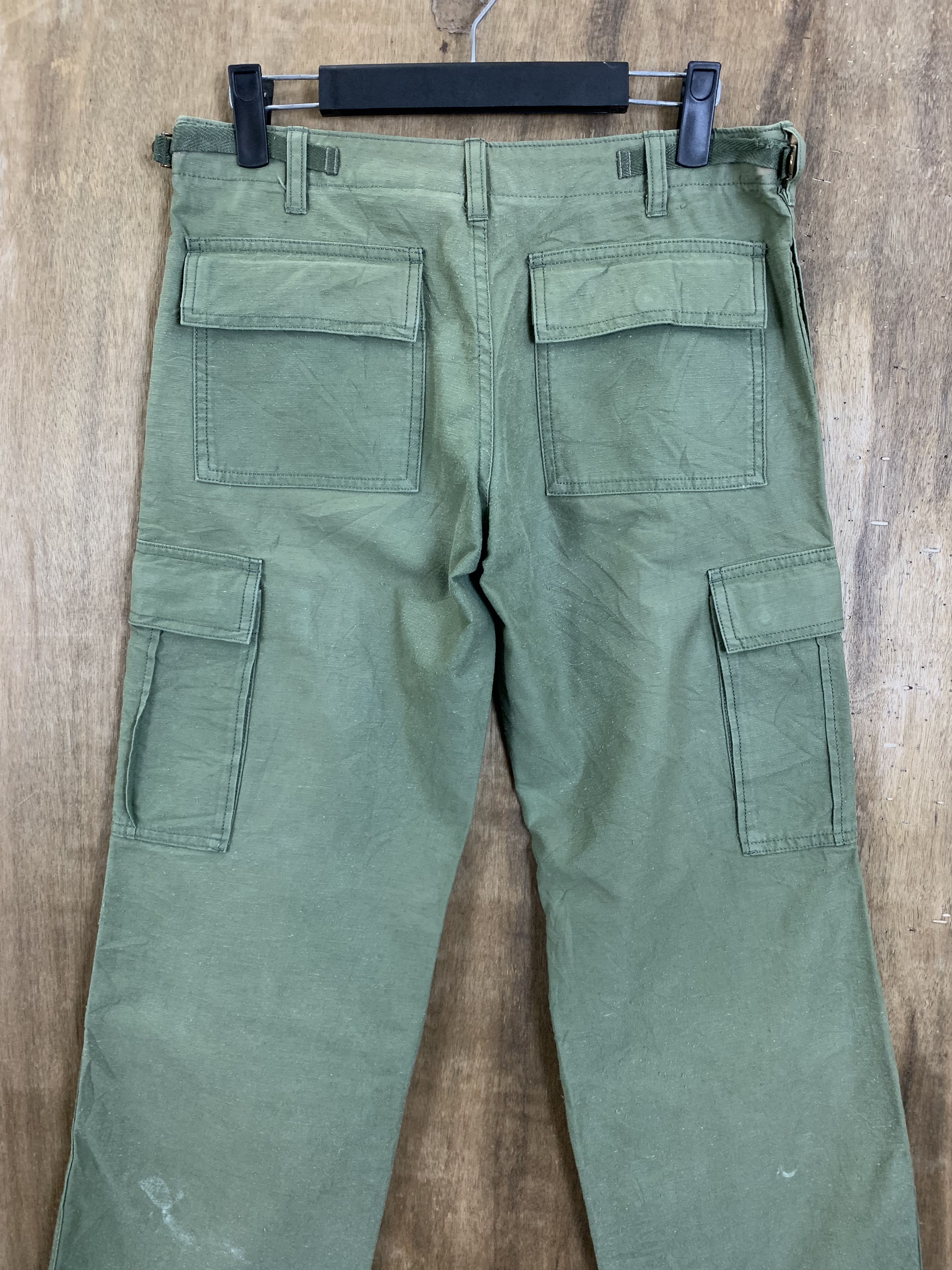Japanese Brand Cargo Pants Frame Work multipocket Green Streetwear Size US 28 / EU 44 - 11 Thumbnail