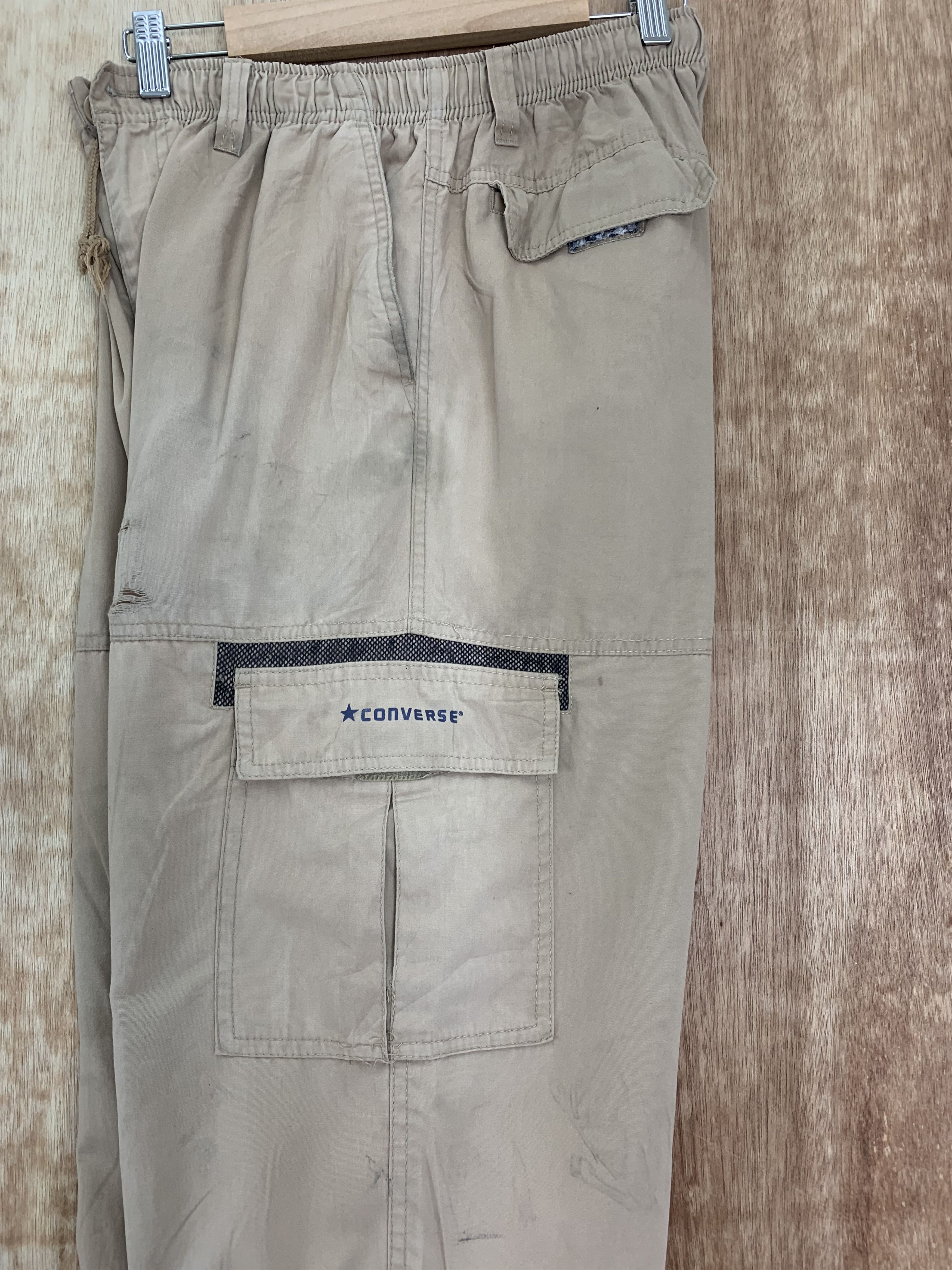 Converse Cargo Pants Outdoor Converse Pants Vintage Streetwear Size US 26 / EU 42 - 14 Thumbnail