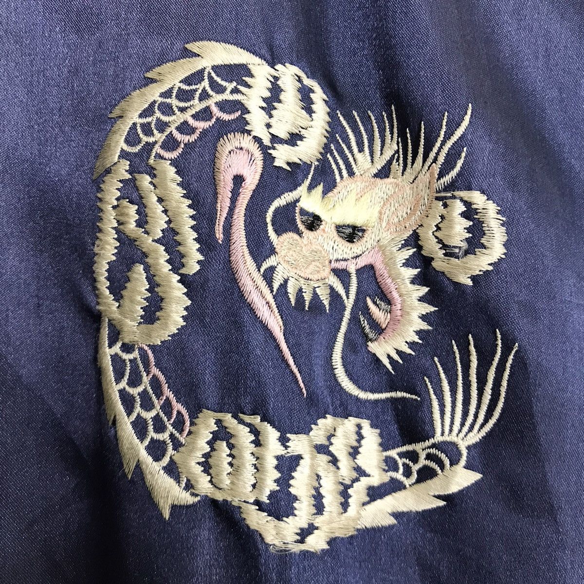 Japanese Brand Vintage Sukajan Dragon Sukajan Souvenir Jacket Embroidered Size US M / EU 48-50 / 2 - 7 Thumbnail