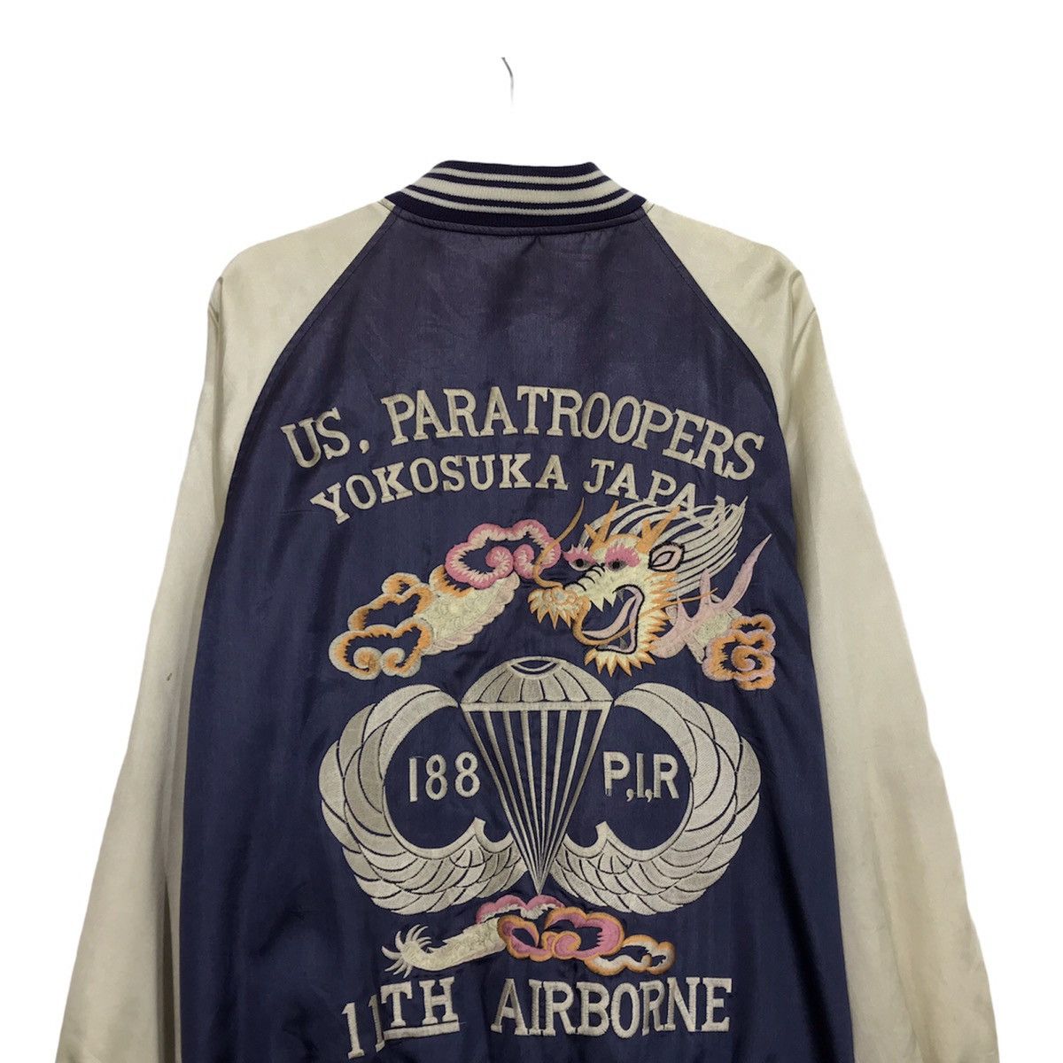 Japanese Brand Vintage Sukajan Dragon Sukajan Souvenir Jacket Embroidered Size US M / EU 48-50 / 2 - 8 Thumbnail