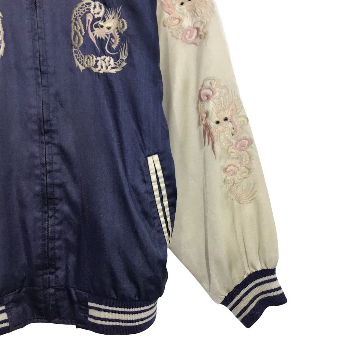 Japanese Brand Vintage Sukajan Dragon Sukajan Souvenir Jacket Embroidered Size US M / EU 48-50 / 2 - 5 Thumbnail