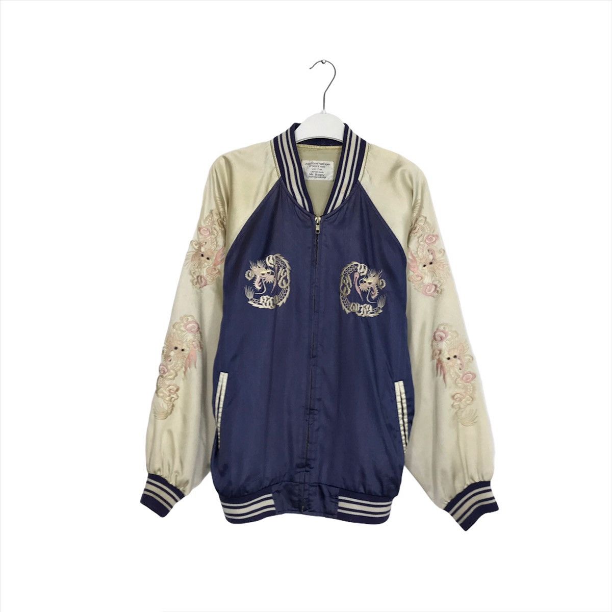 Japanese Brand Vintage Sukajan Dragon Sukajan Souvenir Jacket Embroidered Size US M / EU 48-50 / 2 - 2 Thumbnail