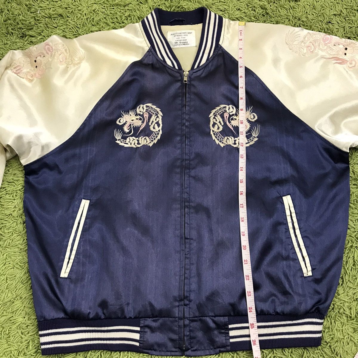 Japanese Brand Vintage Sukajan Dragon Sukajan Souvenir Jacket Embroidered Size US M / EU 48-50 / 2 - 16 Thumbnail