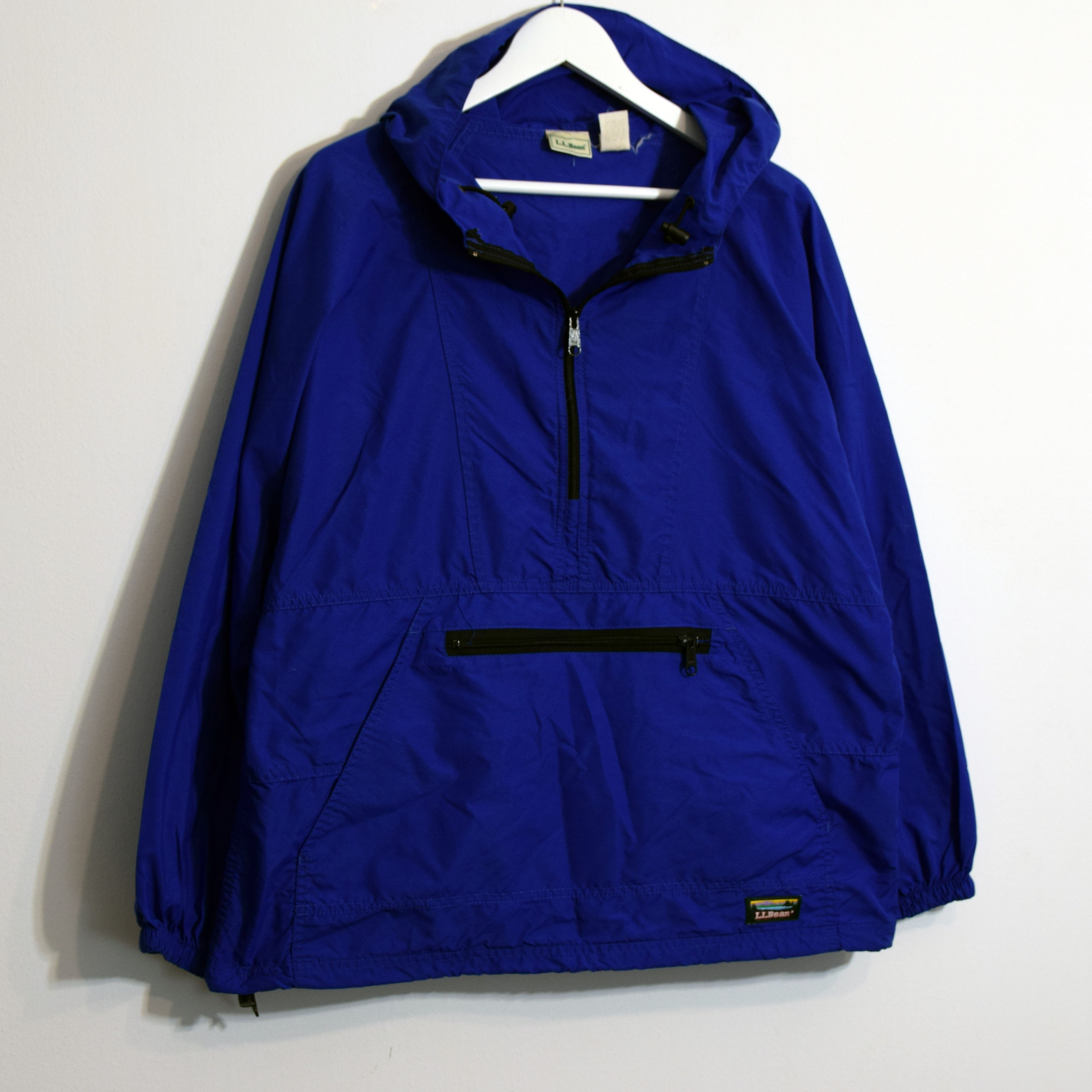 L.L. Bean × Vintage Women's LL Bean Patagonia Anorak Jacket L / M mens Size ONE SIZE - 3 Thumbnail