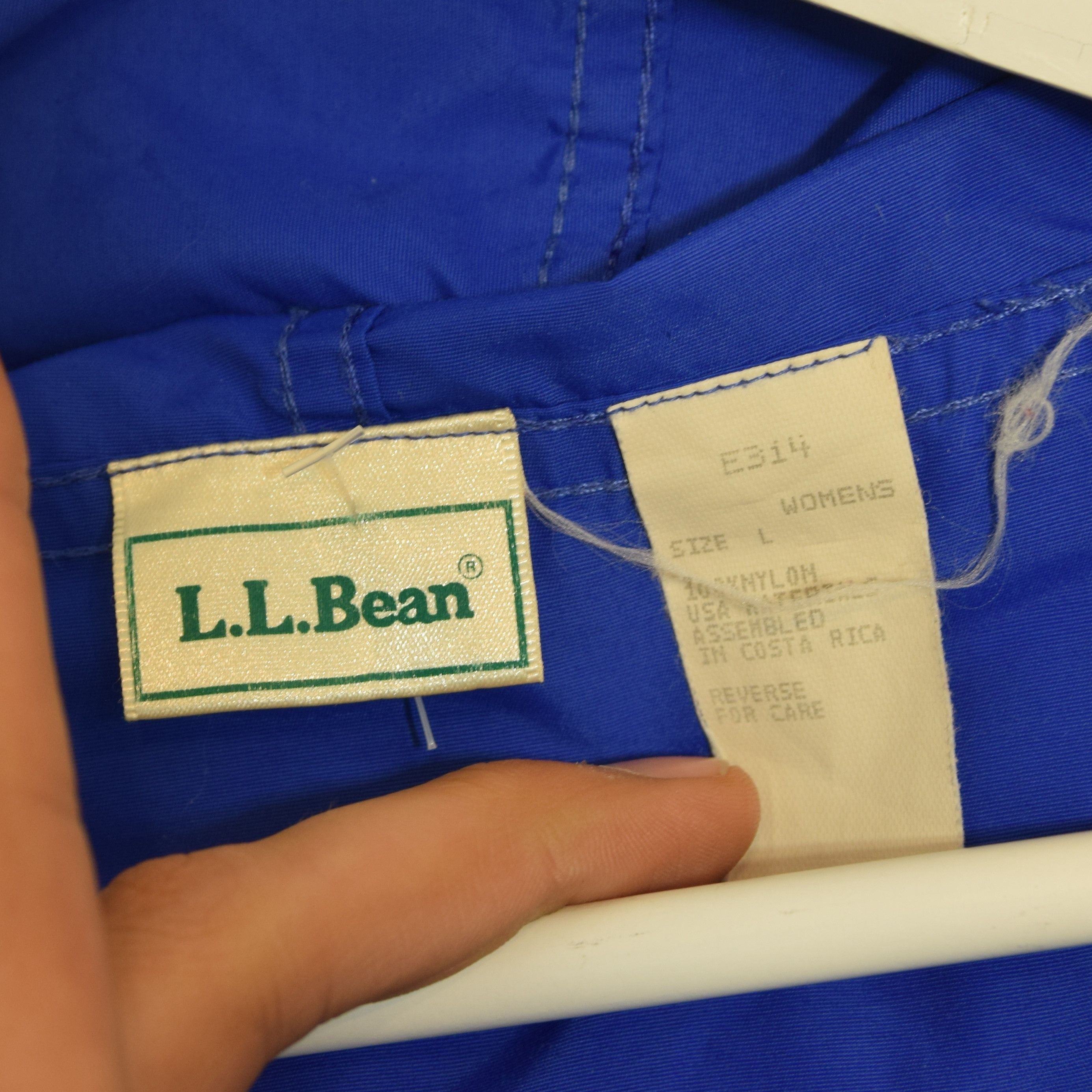 L.L. Bean × Vintage Women's LL Bean Patagonia Anorak Jacket L / M mens Size ONE SIZE - 7 Thumbnail