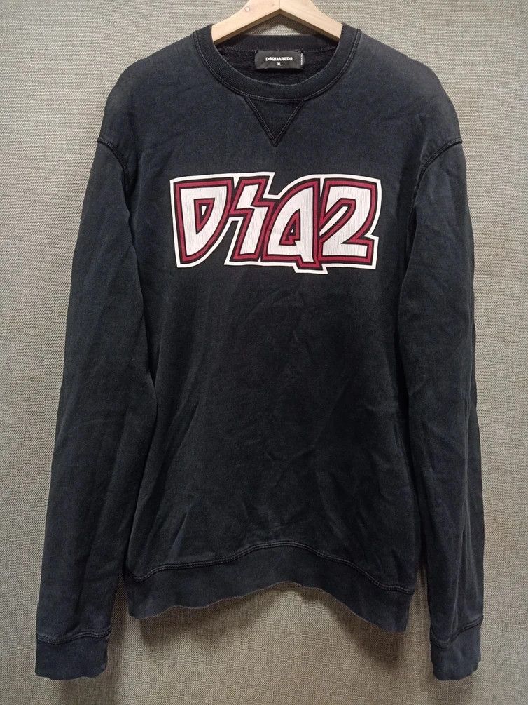 Band Tees Sweatshirt dsquared2 band kiss made in italy Size US M / EU 48-50 / 2 - 1 Thumbnail