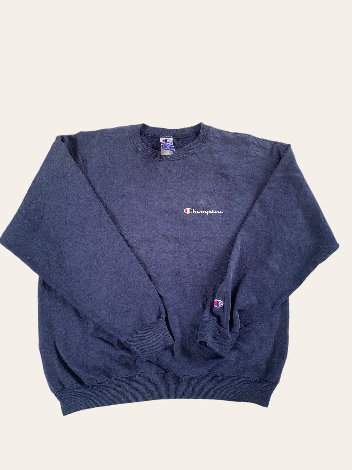 Champion VINTAGE Champion Sweatshirt SUN Faded Size US L / EU 52-54 / 3 - 1 Thumbnail