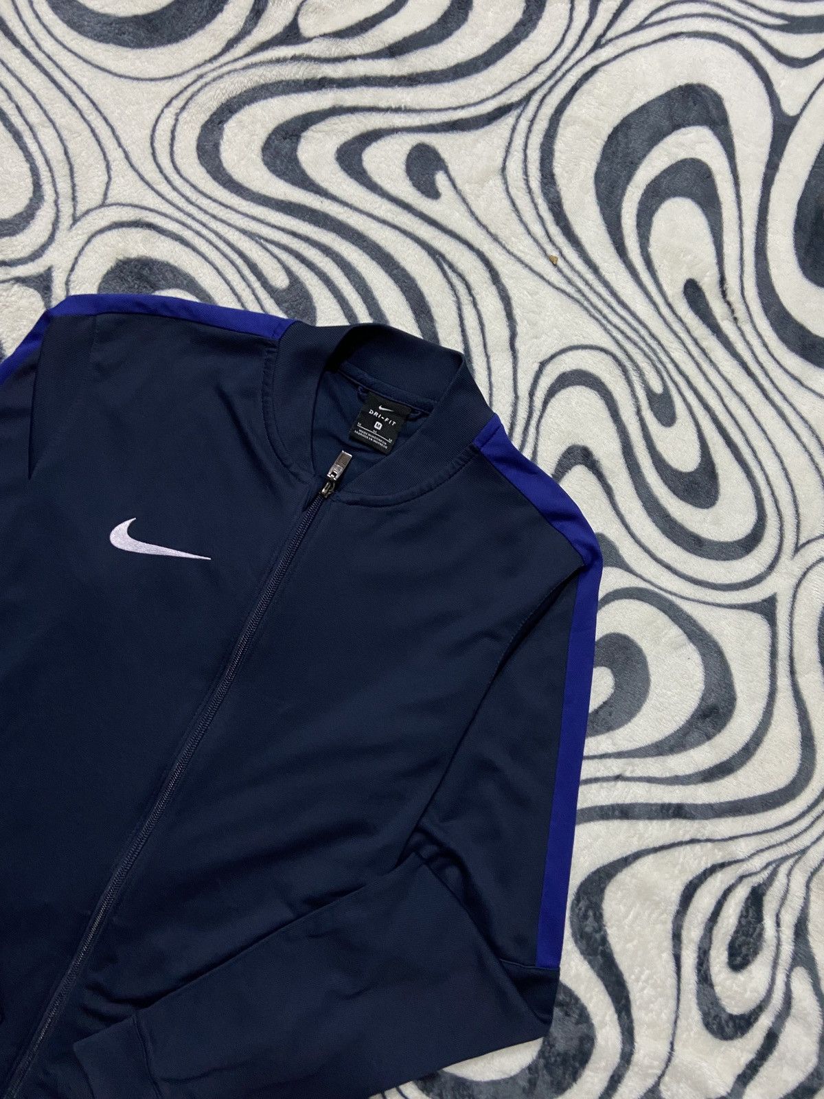 Nike Nike Mens Track Suit Jacket + Pants Dri Fit Y2K Drill Size US 32 / EU 48 - 3 Thumbnail