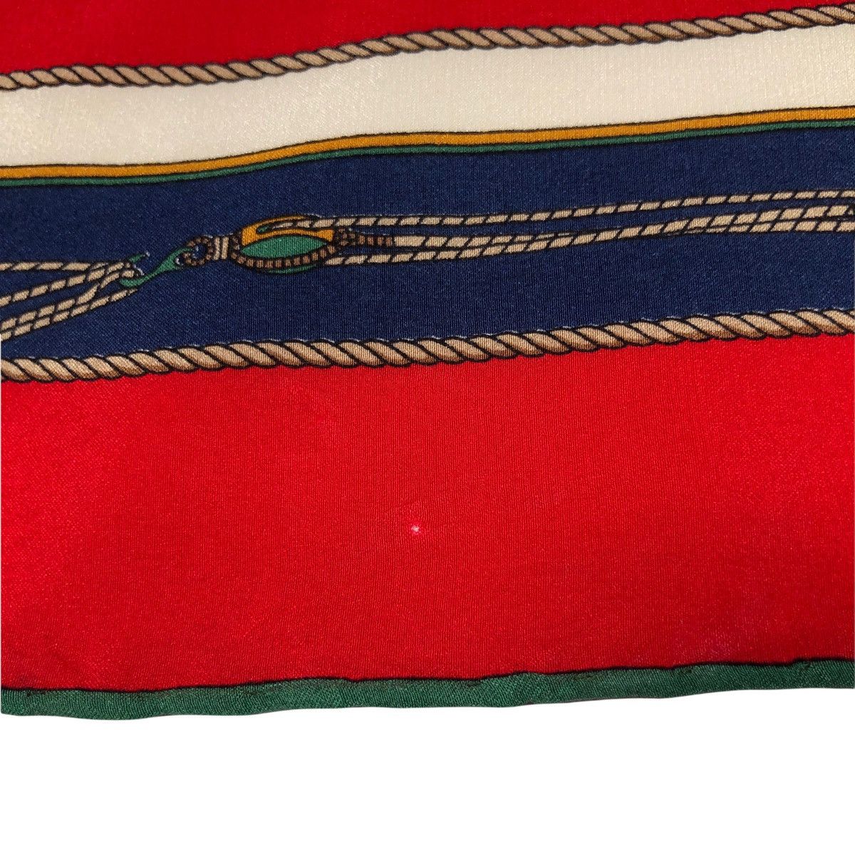 Gucci Gucci Ships Wheel Pattern Silk Scarf Size ONE SIZE - 9 Thumbnail