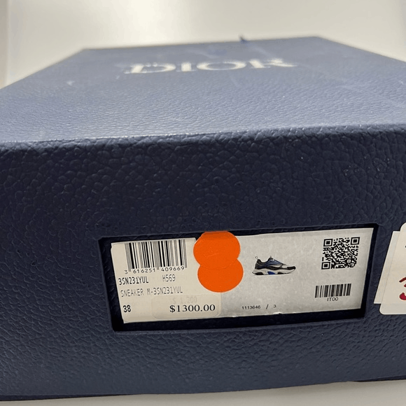 Dior Dior B22 Blue White Grey Men’s EU 38/US 5 Size US 5 / EU 37 - 10 Thumbnail