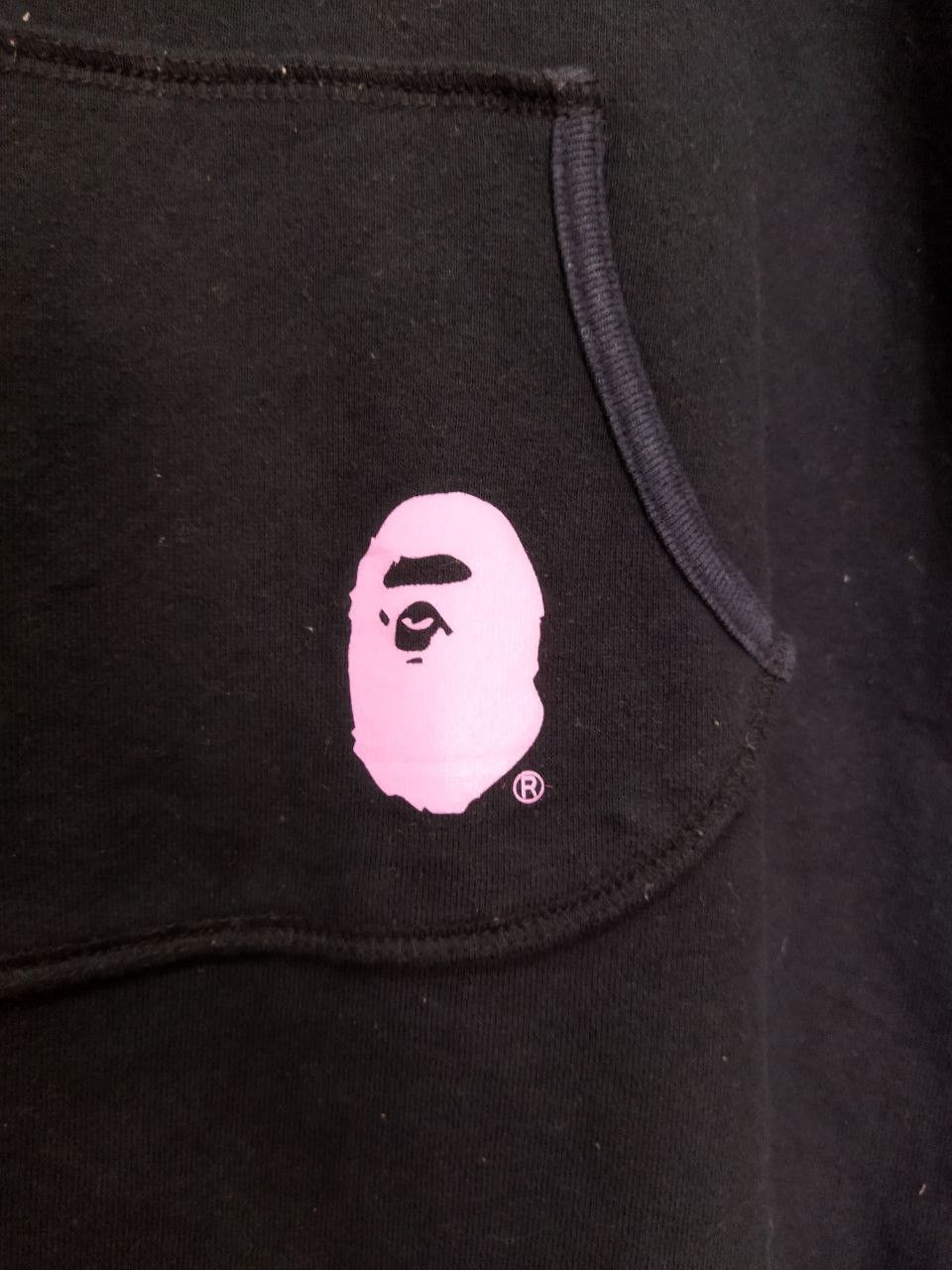 Bape ASNKA Pullover Long Hoodie Size S / US 4 / IT 40 - 2 Thumbnail