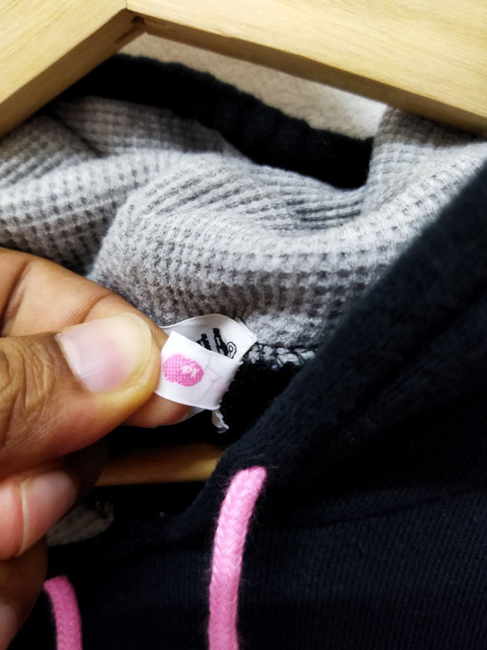 Bape ASNKA Pullover Long Hoodie Size S / US 4 / IT 40 - 4 Thumbnail