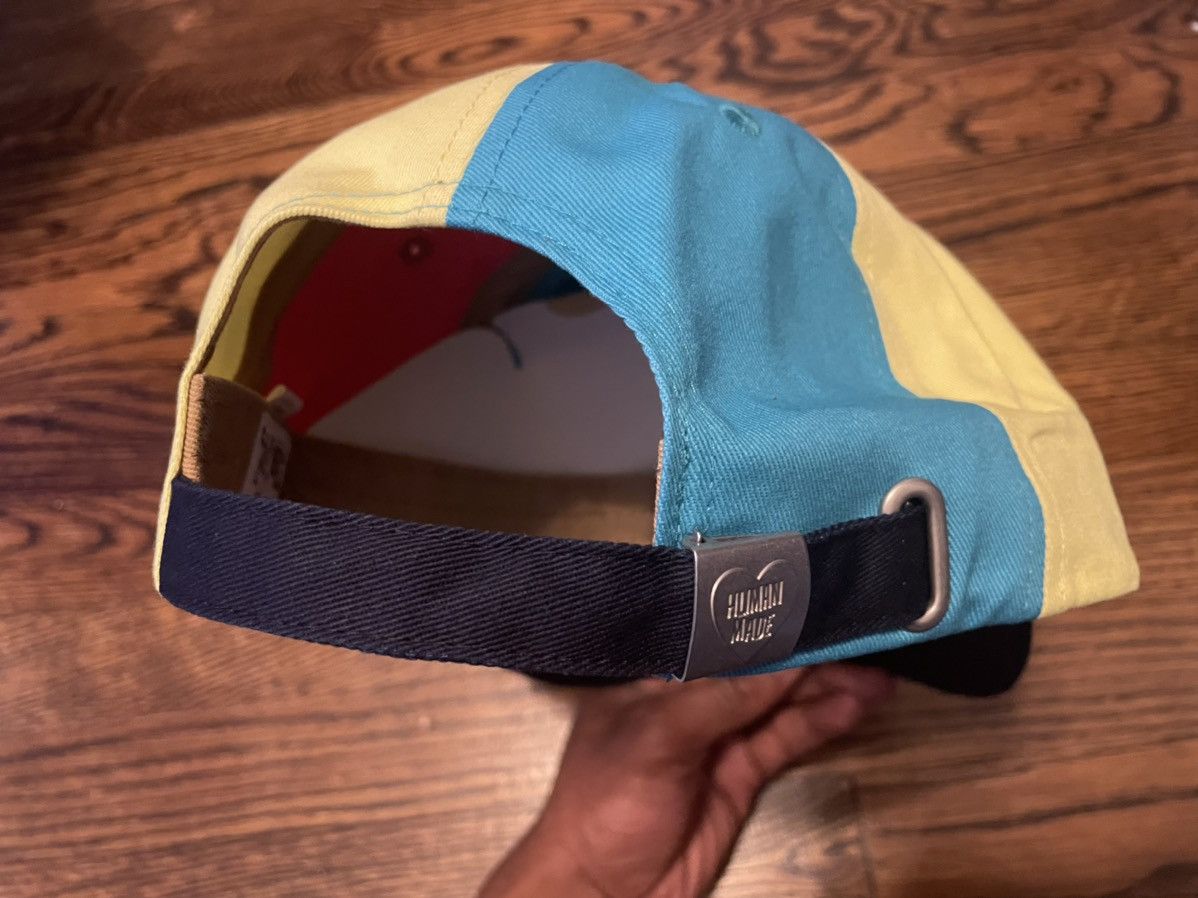 Human Made × Nigo Color Block 6 Panel Baseball Cap Dad Size ONE SIZE - 2 Thumbnail