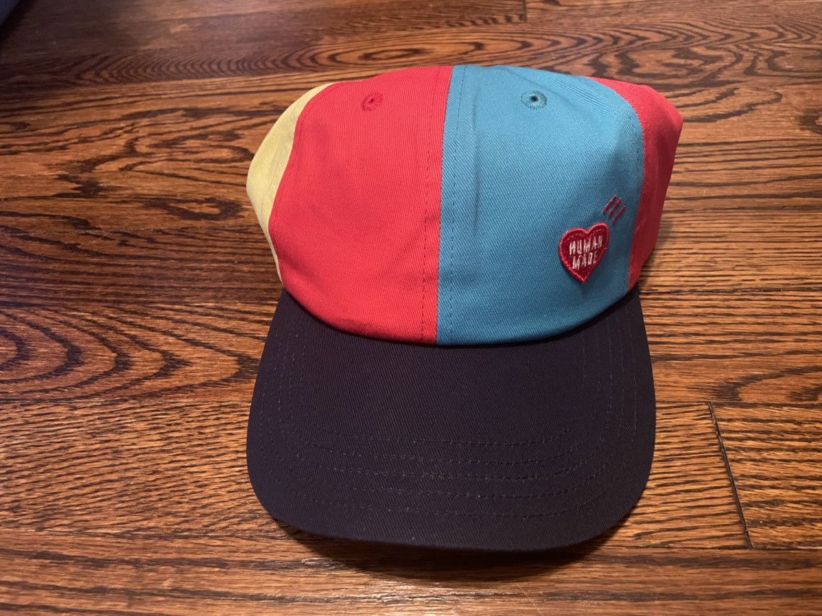 Human Made × Nigo Color Block 6 Panel Baseball Cap Dad Size ONE SIZE - 1 Thumbnail