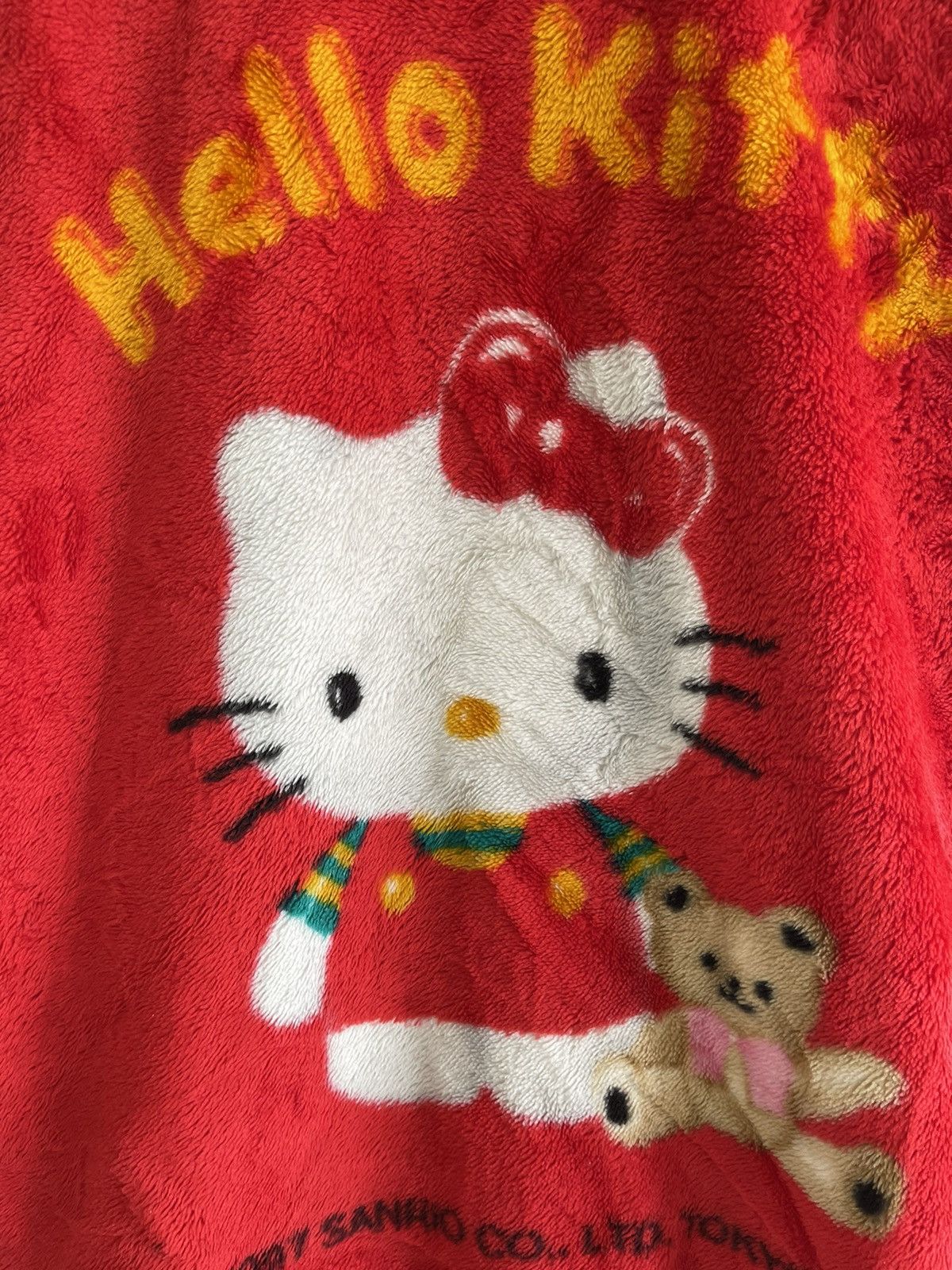 Cartoon Network 1990 HELLO KITTY Fleece Vest Street Fashion Size US M / EU 48-50 / 2 - 2 Thumbnail