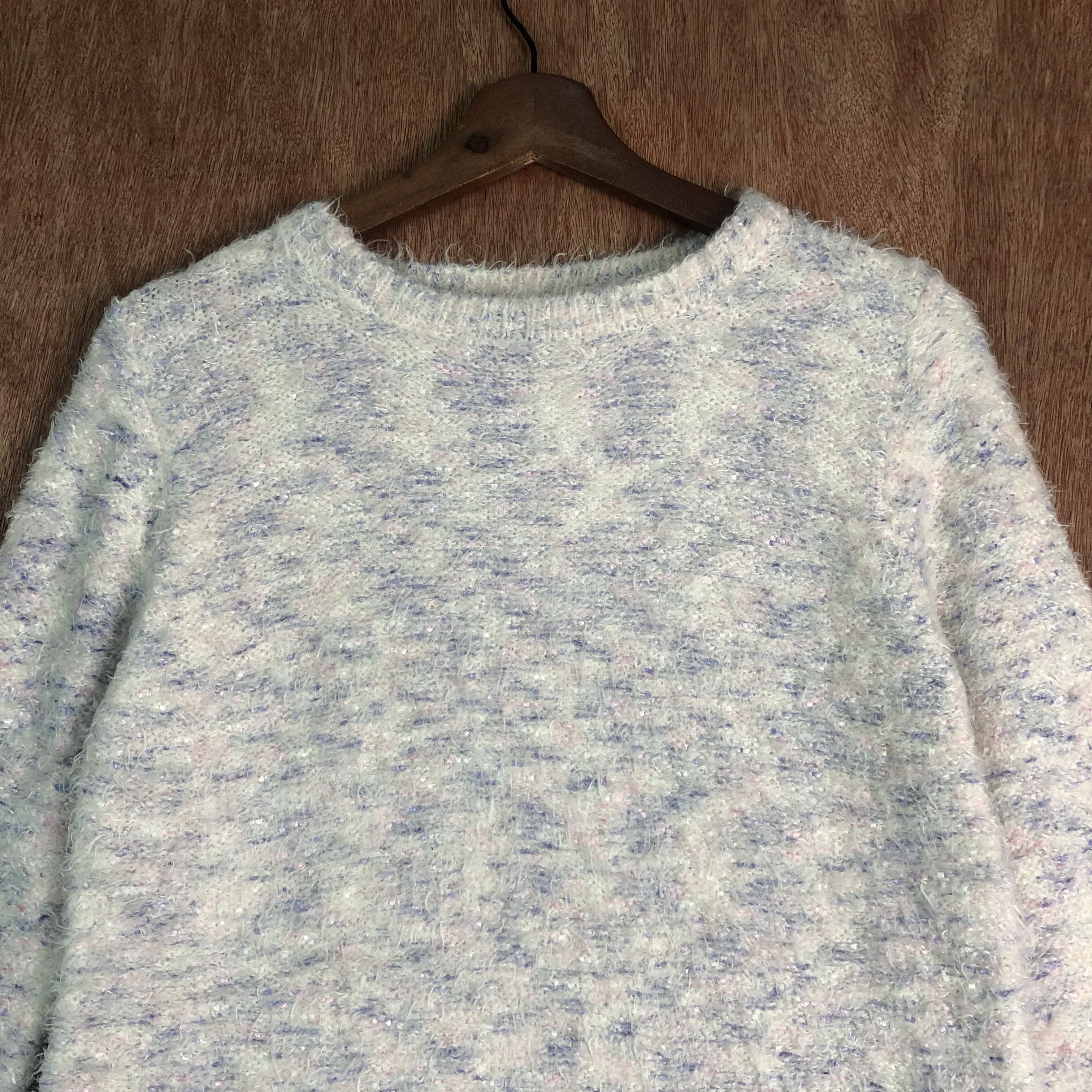 Homespun Knitwear Japan Art Soft Fur Shag Shaggy Knitwear Size US M / EU 48-50 / 2 - 2 Thumbnail