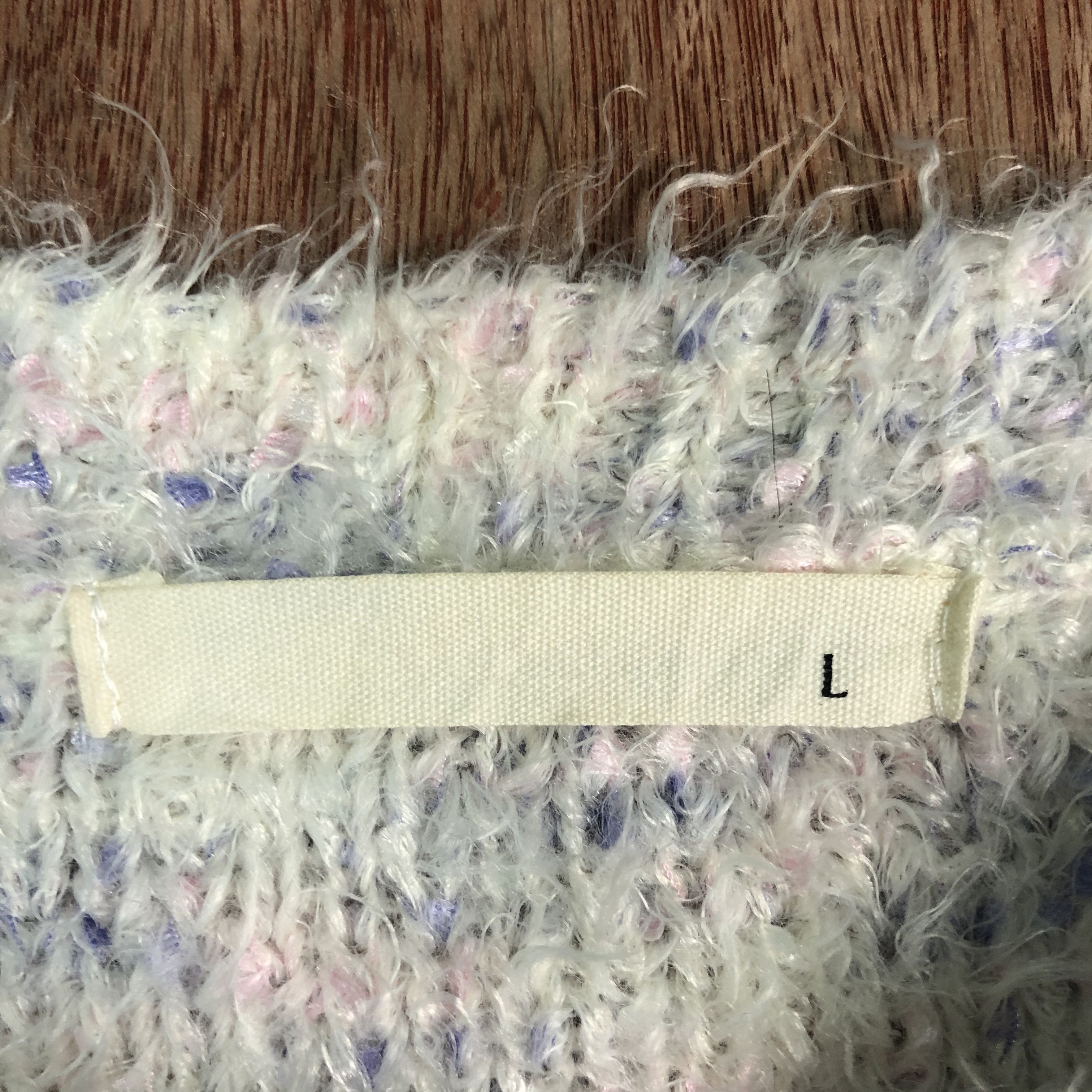 Homespun Knitwear Japan Art Soft Fur Shag Shaggy Knitwear Size US M / EU 48-50 / 2 - 9 Thumbnail