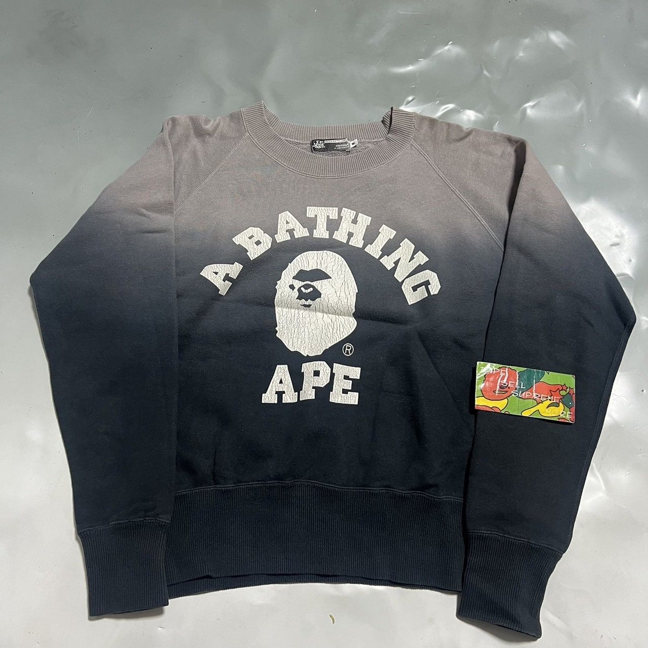 Bape BAPE X SAINT MXXXXXX GORILLA CREWNECK | Grailed