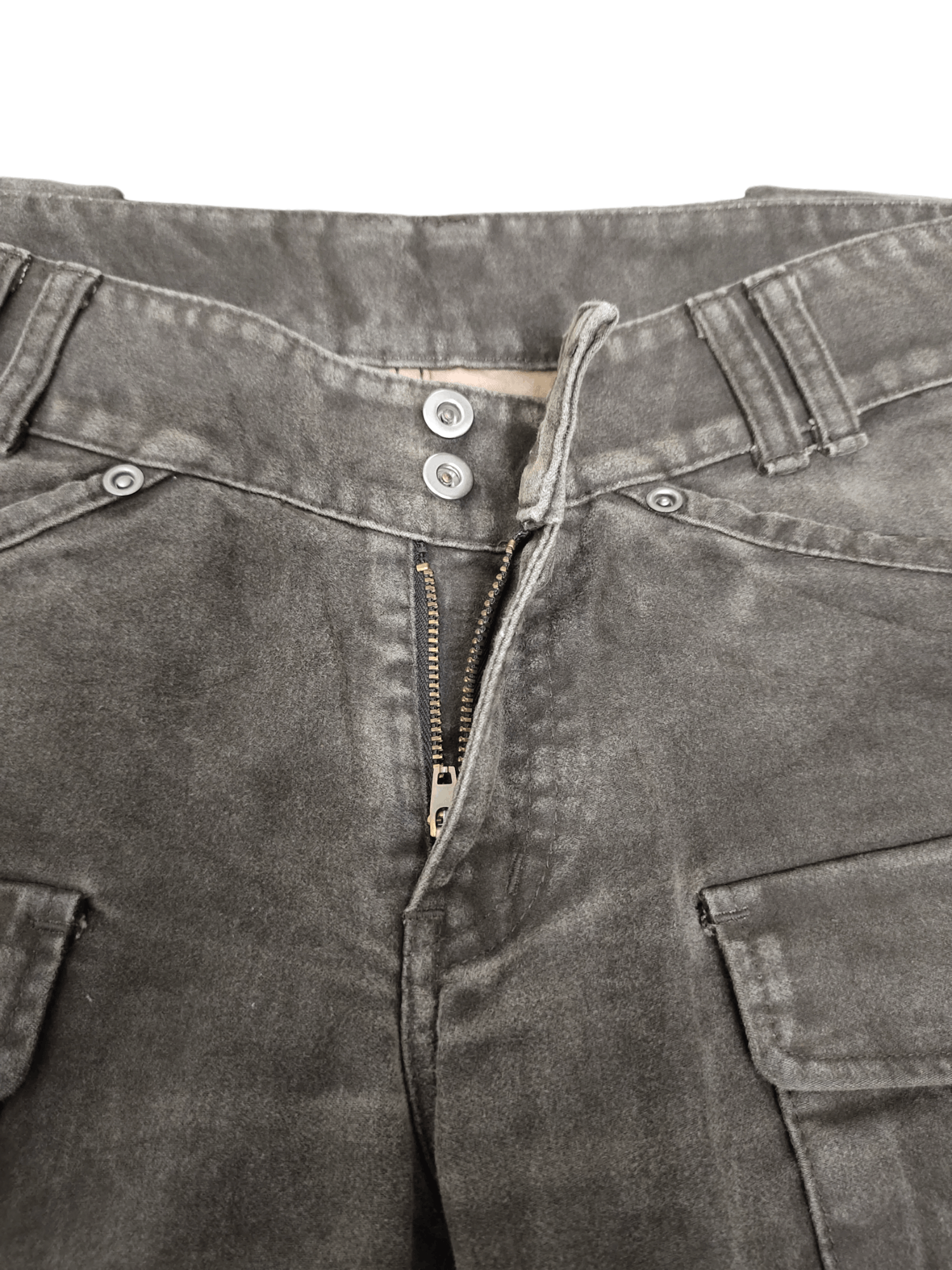 Comme des Garcons × Undercover Kenji Ito Japan 3D Pocket Waxed Cotton Pants Tactical Bomber Size US 31 - 13 Thumbnail