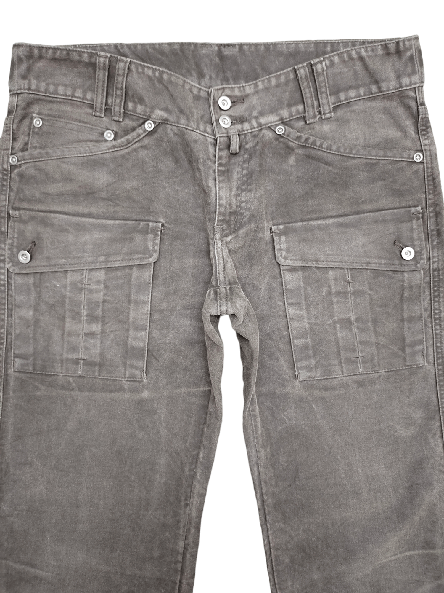 Comme des Garcons × Undercover Kenji Ito Japan 3D Pocket Waxed Cotton Pants Tactical Bomber Size US 31 - 2 Thumbnail
